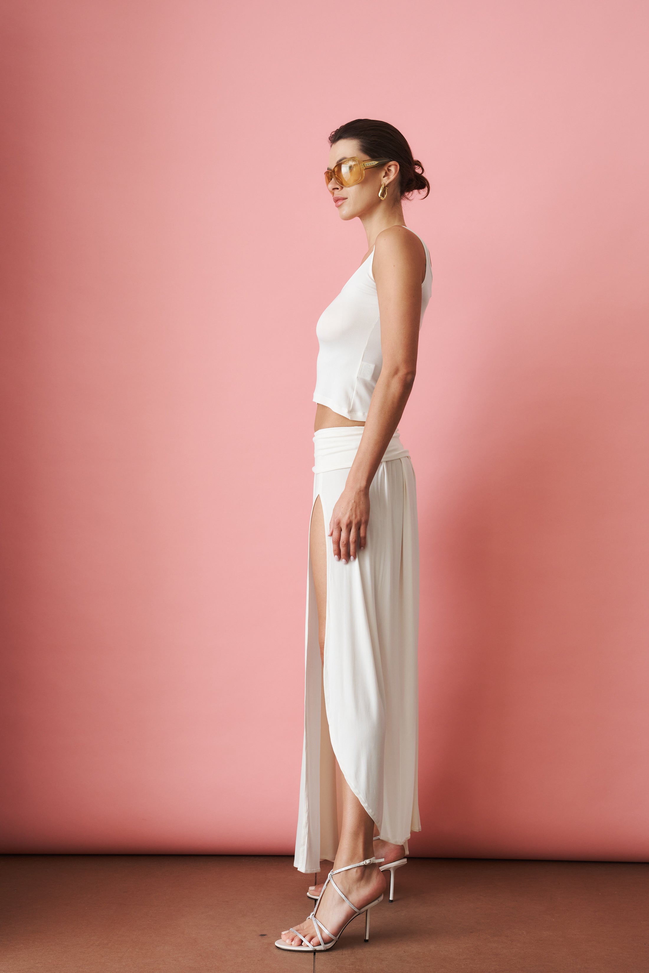 Cora Skirt Cream - DÉSORDRE