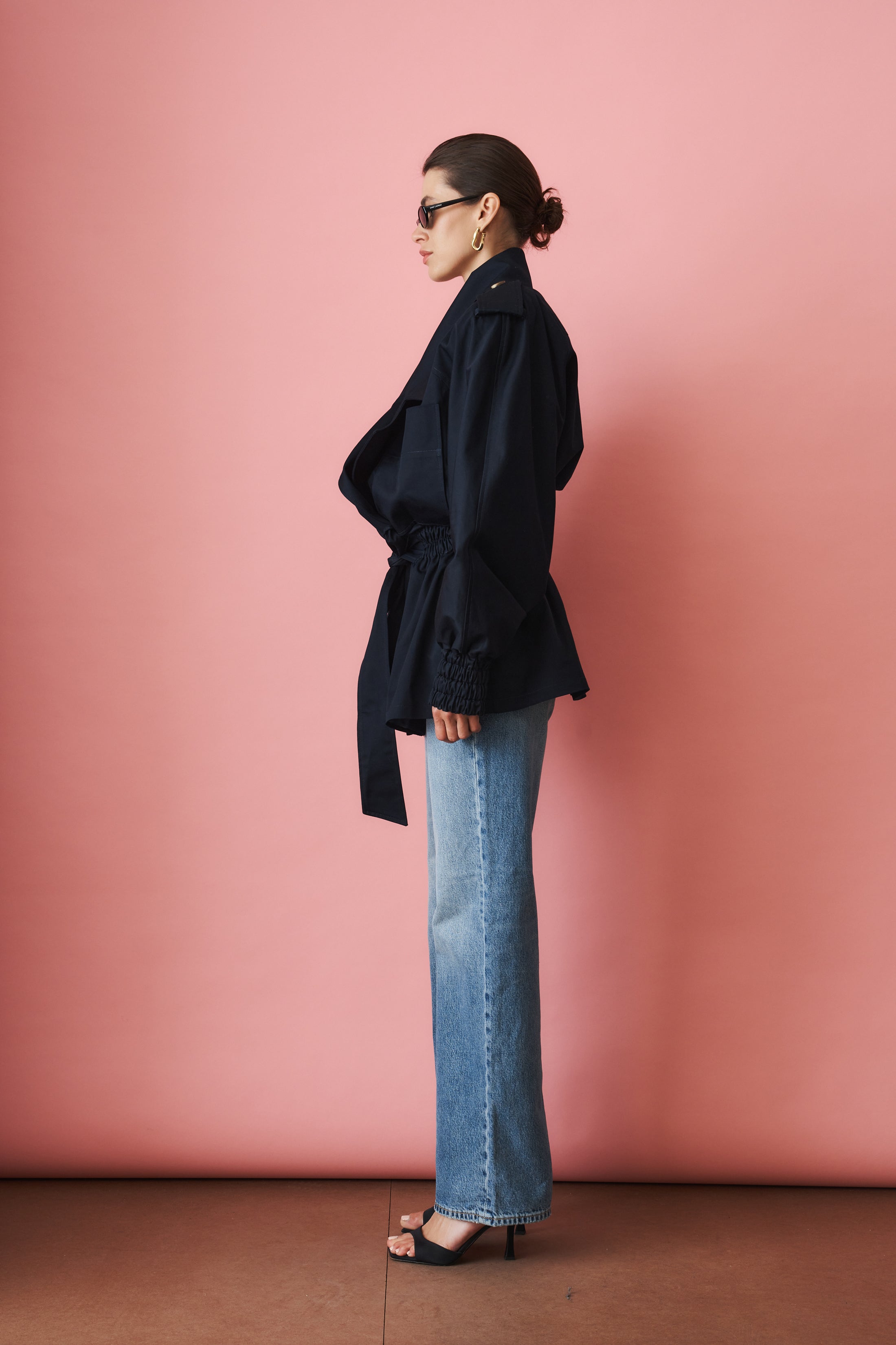 Our Trench Cotton Navy - DÉSORDRE