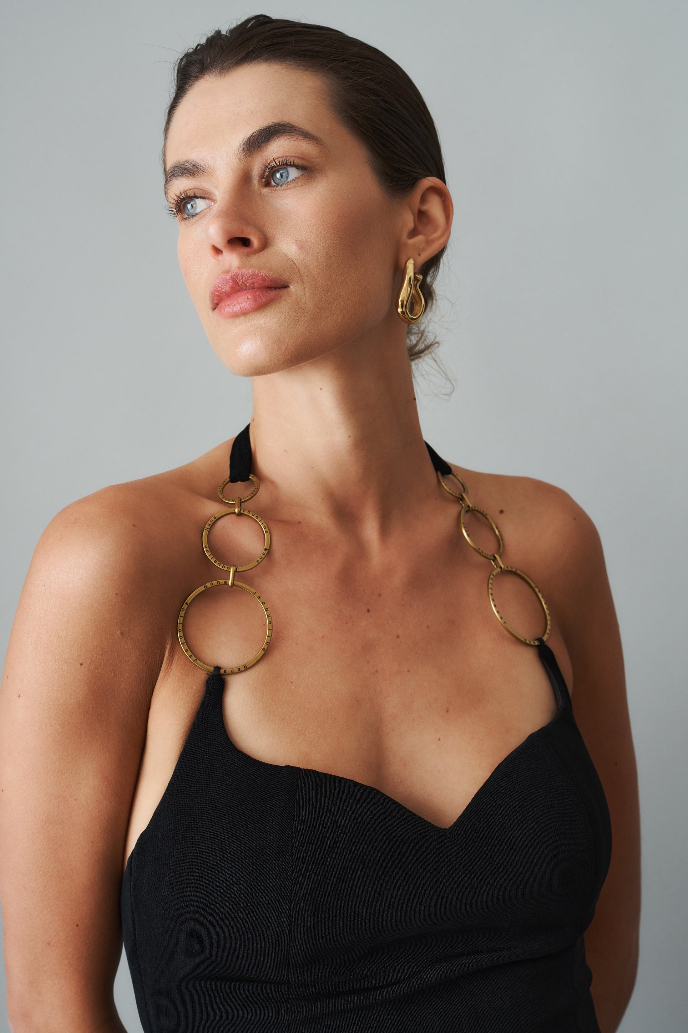 Amira Black Dress - DÉSORDRE