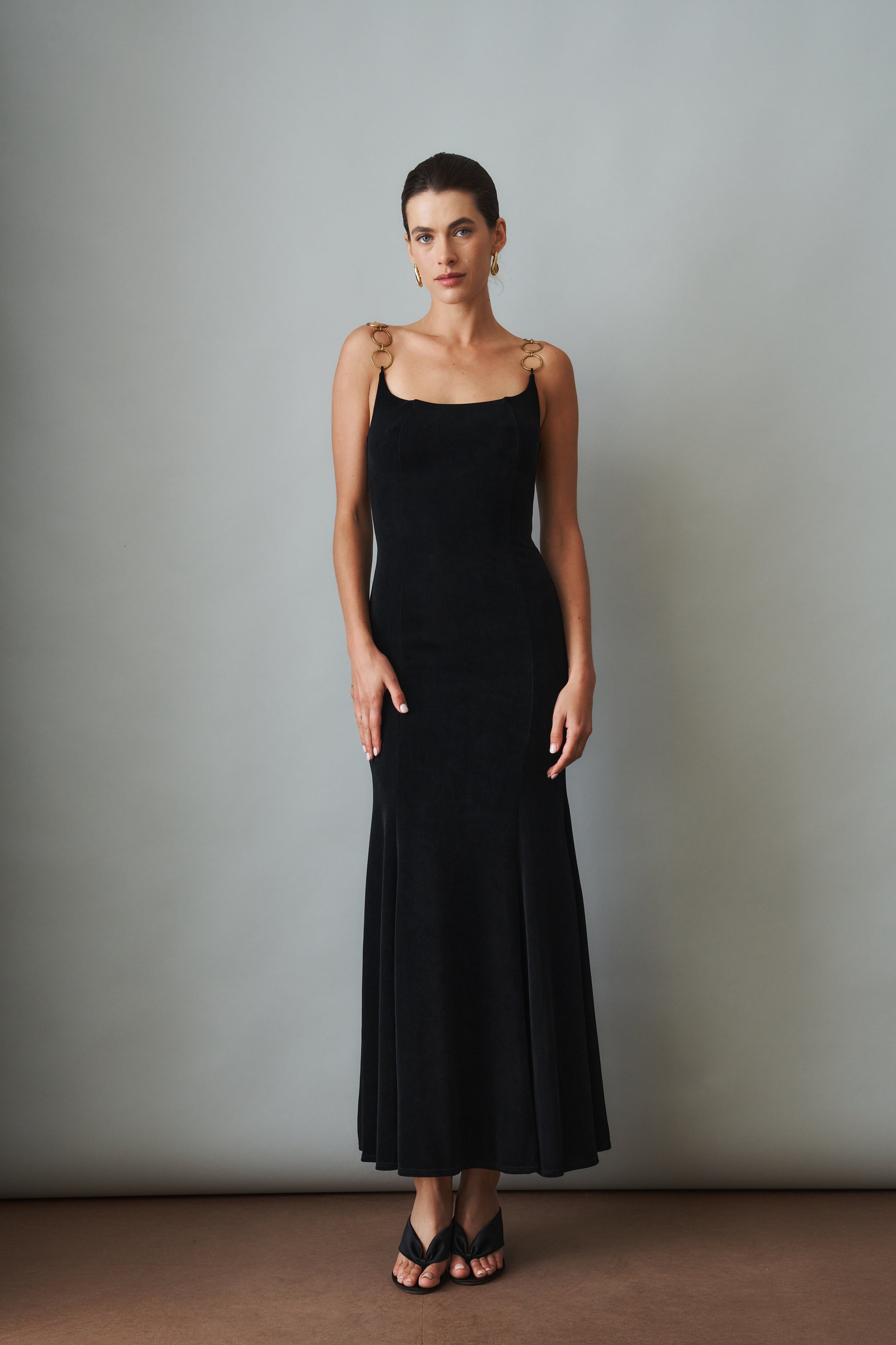Jasmine Black Dress - DÉSORDRE