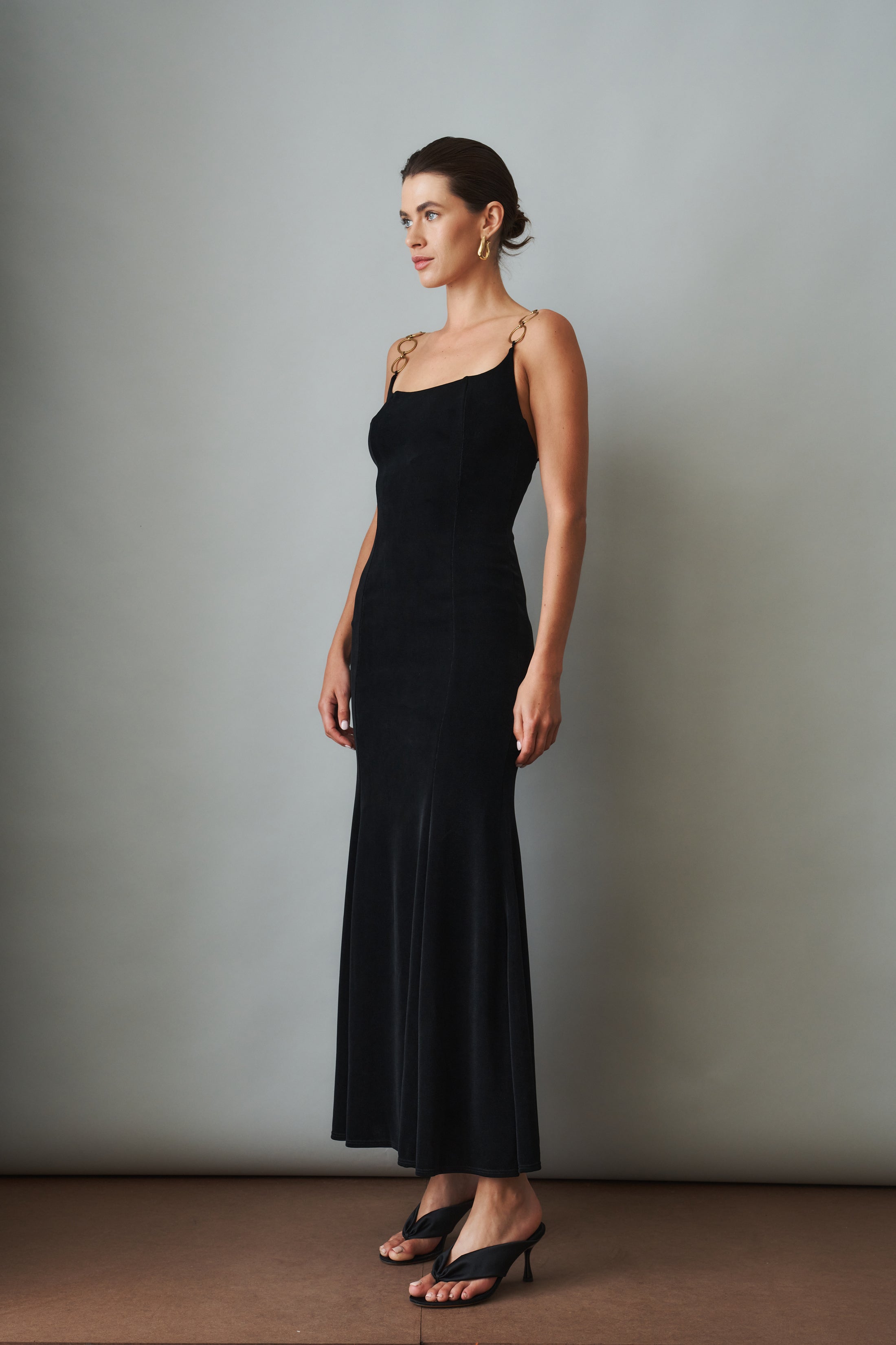 Jasmine Black Dress - DÉSORDRE