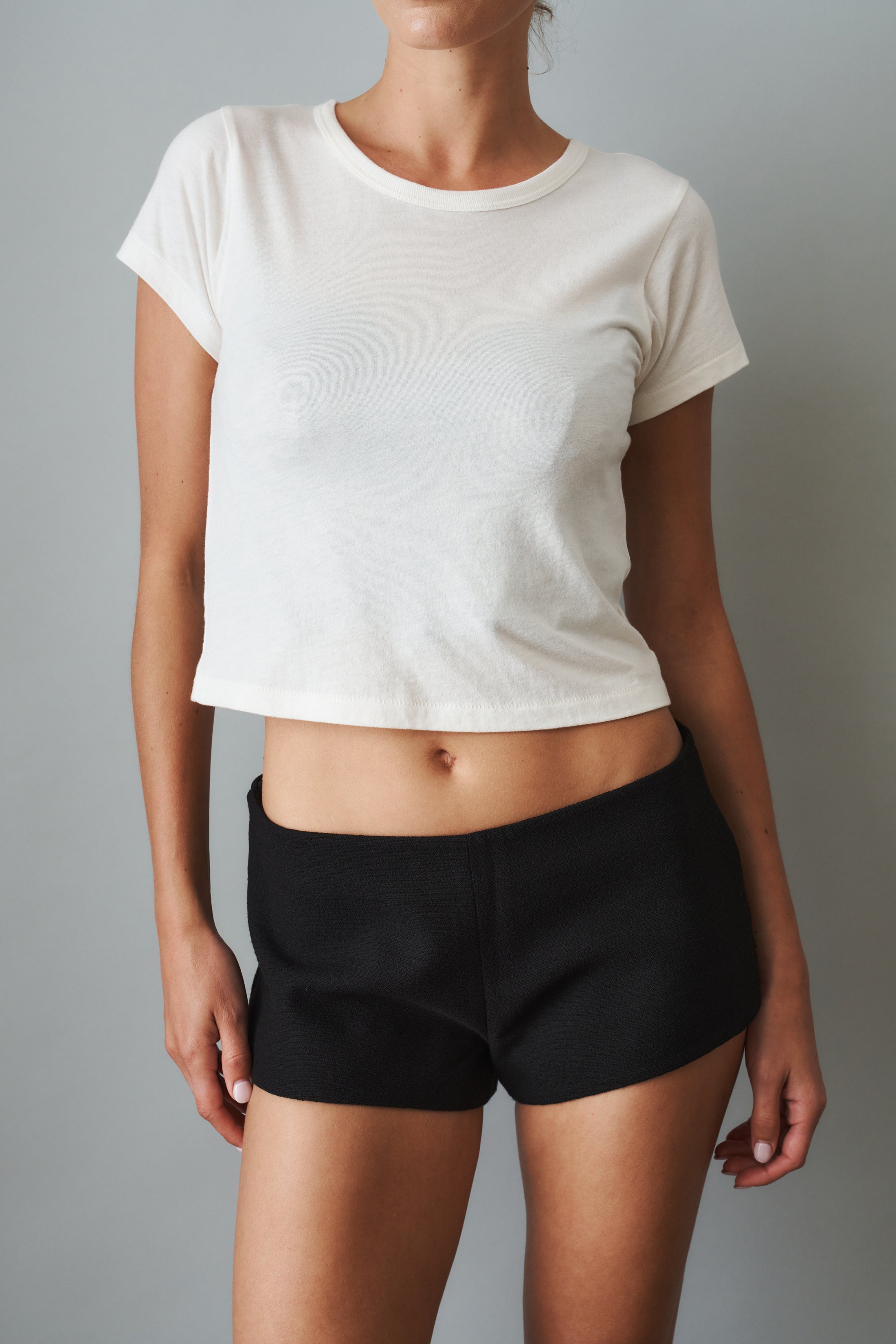 Camille Black Tailored Shorts - DÉSORDRE