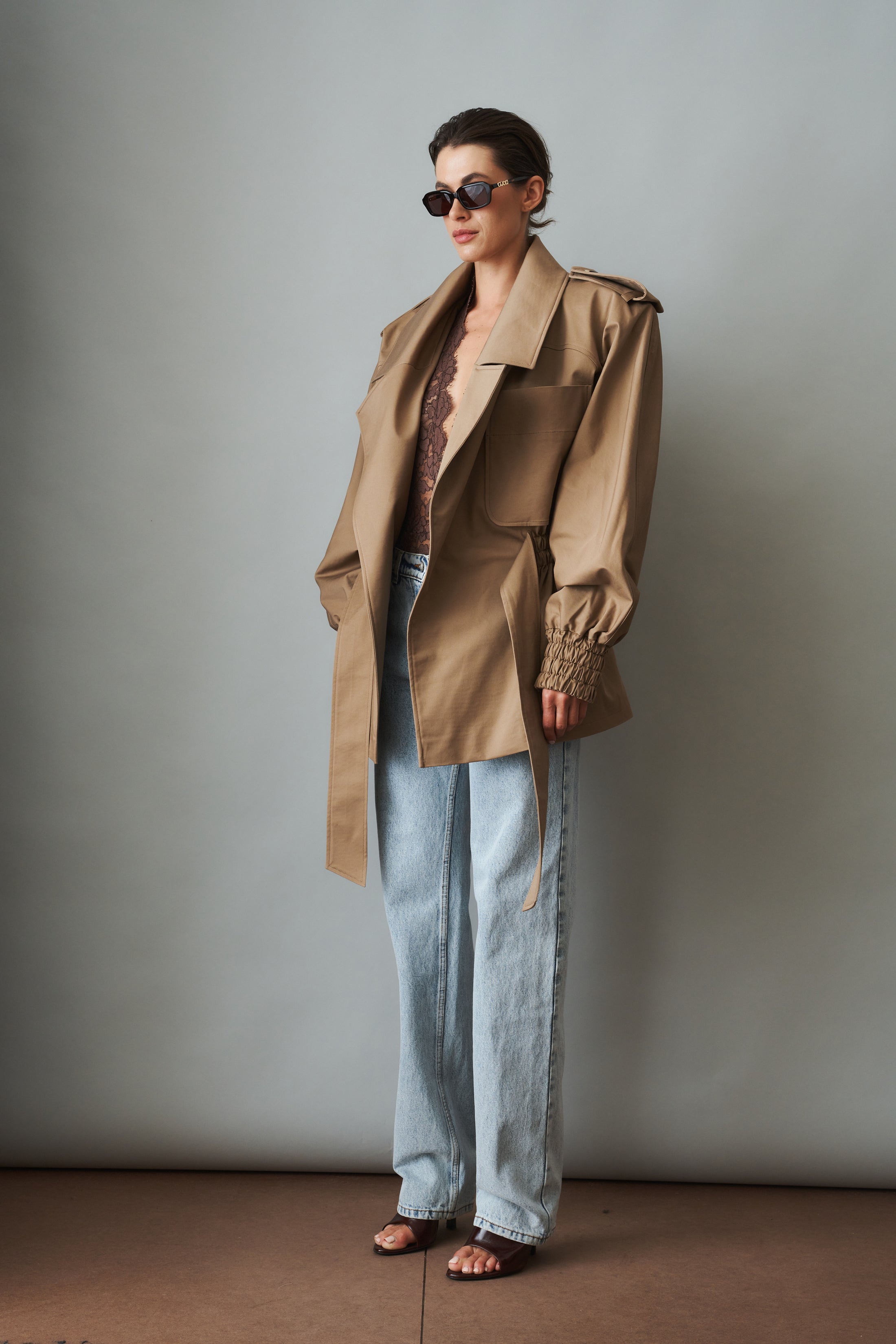 Our Trench Cotton Camel - DÉSORDRE