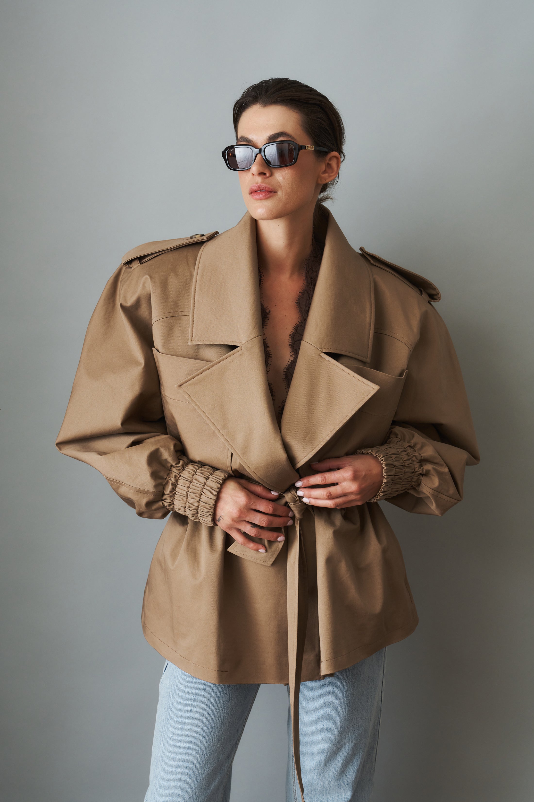 Our Trench Cotton Camel - DÉSORDRE