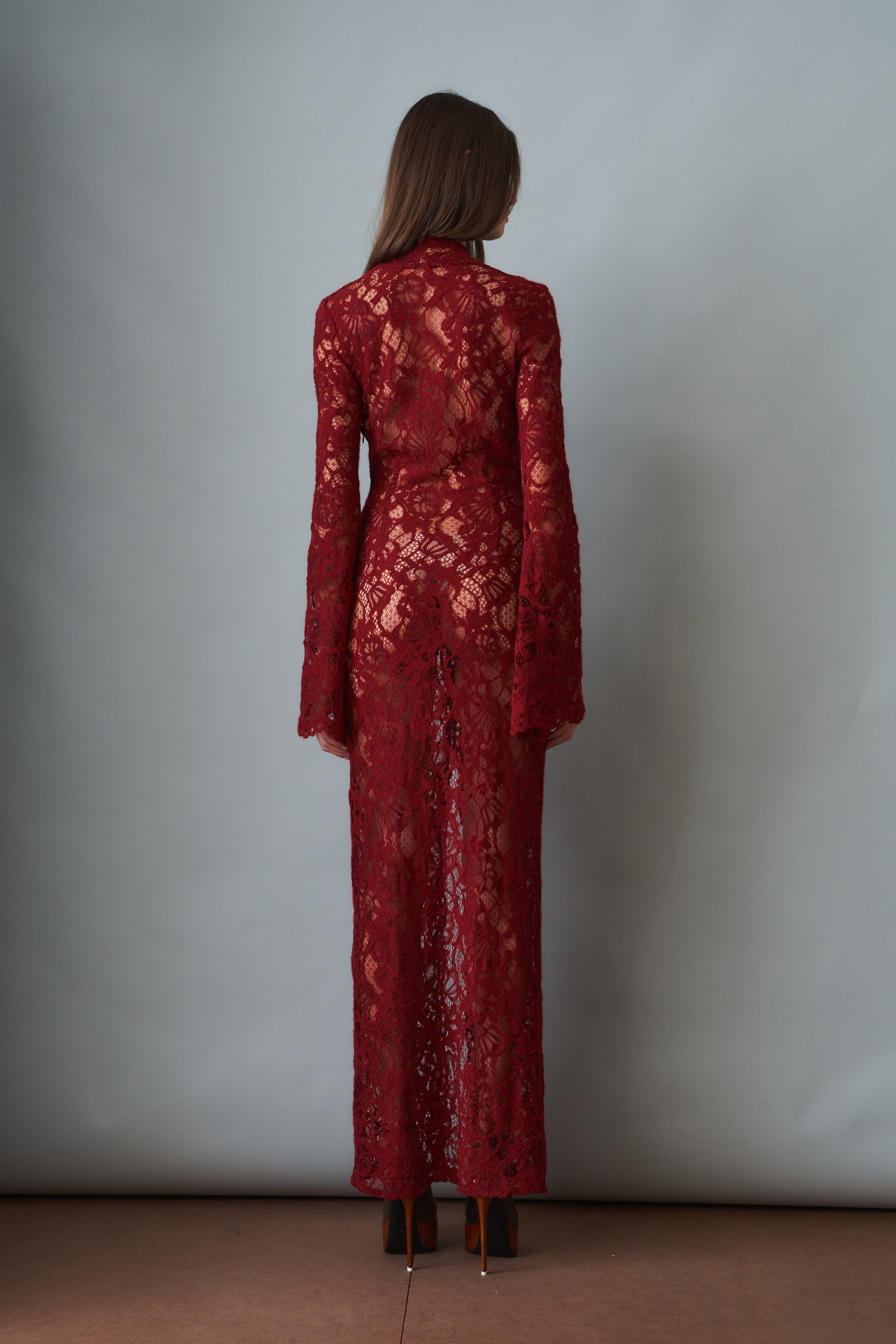 Sally Dress Burgundy - DÉSORDRE