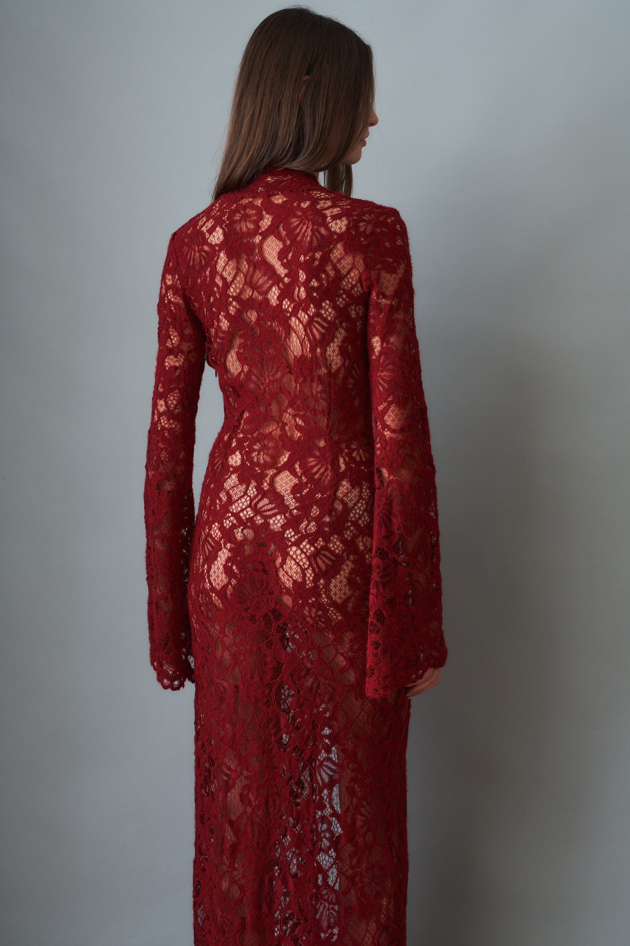Sally Dress Burgundy - DÉSORDRE