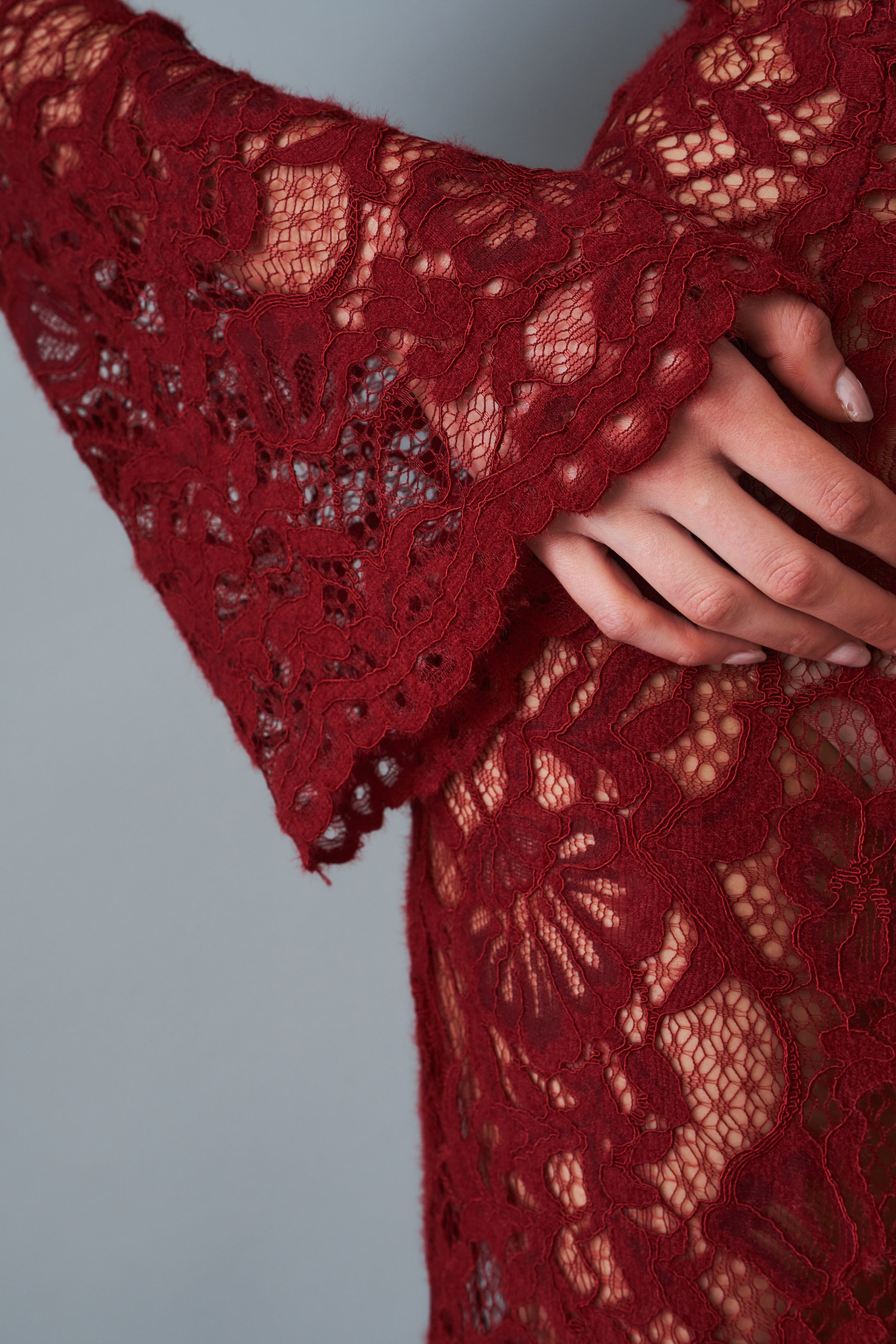 Sally Dress Burgundy - DÉSORDRE