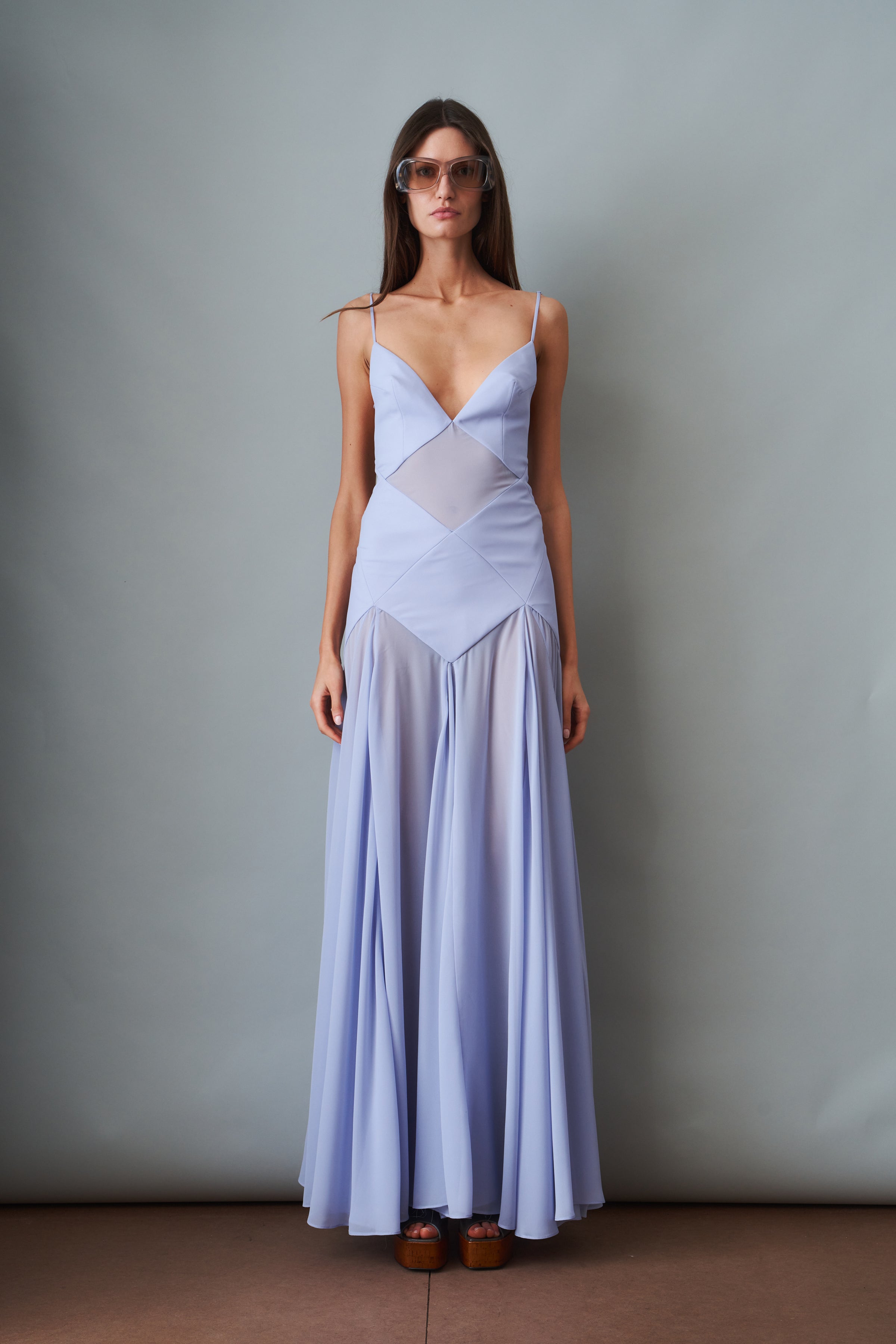 Lilac Long Dress - DÉSORDRE