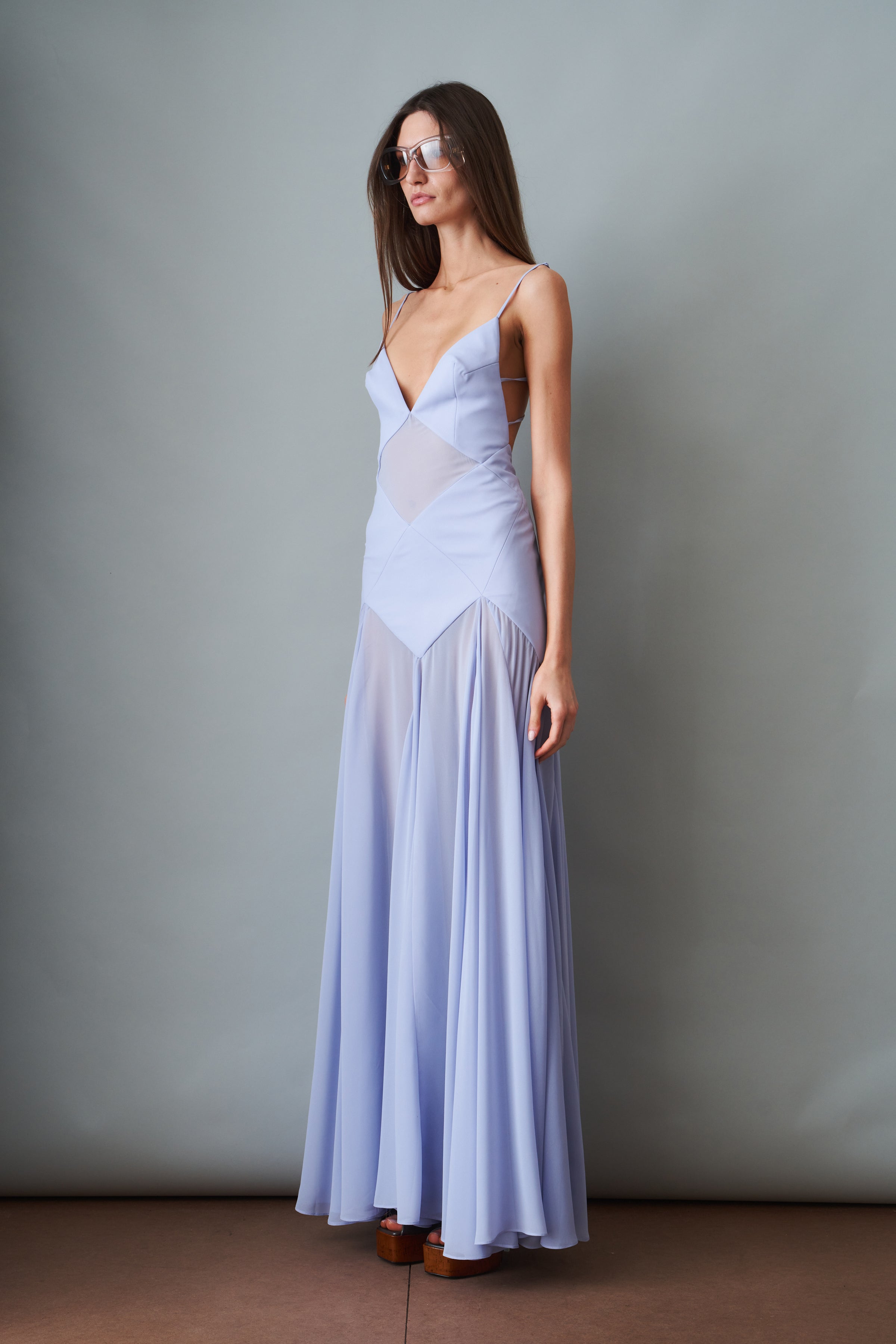Lilac Long Dress - DÉSORDRE