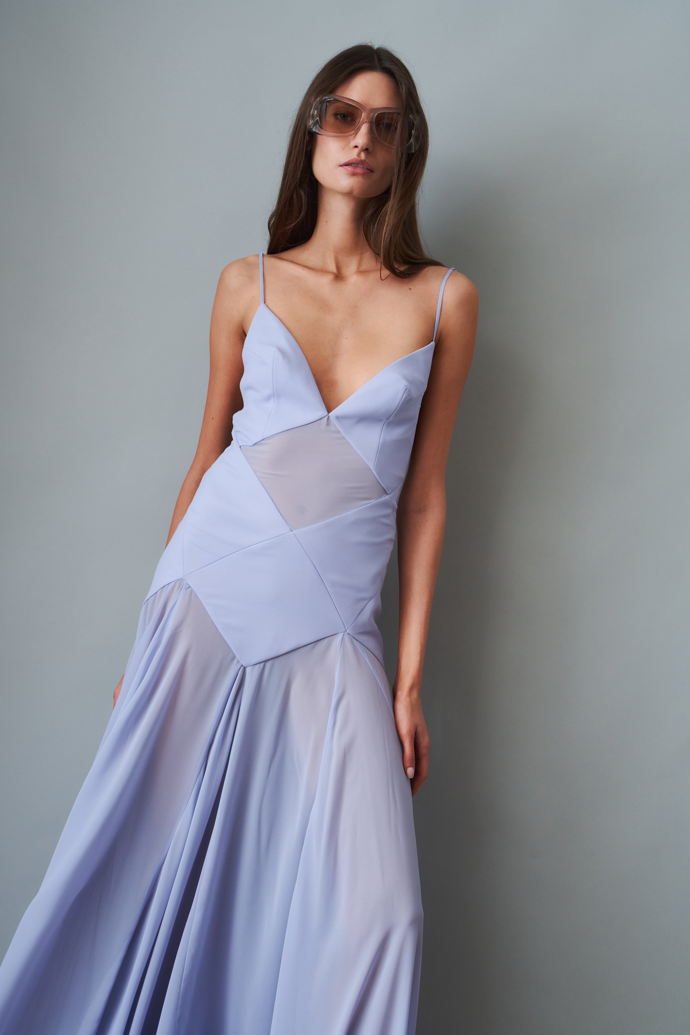 Lilac Long Dress - DÉSORDRE