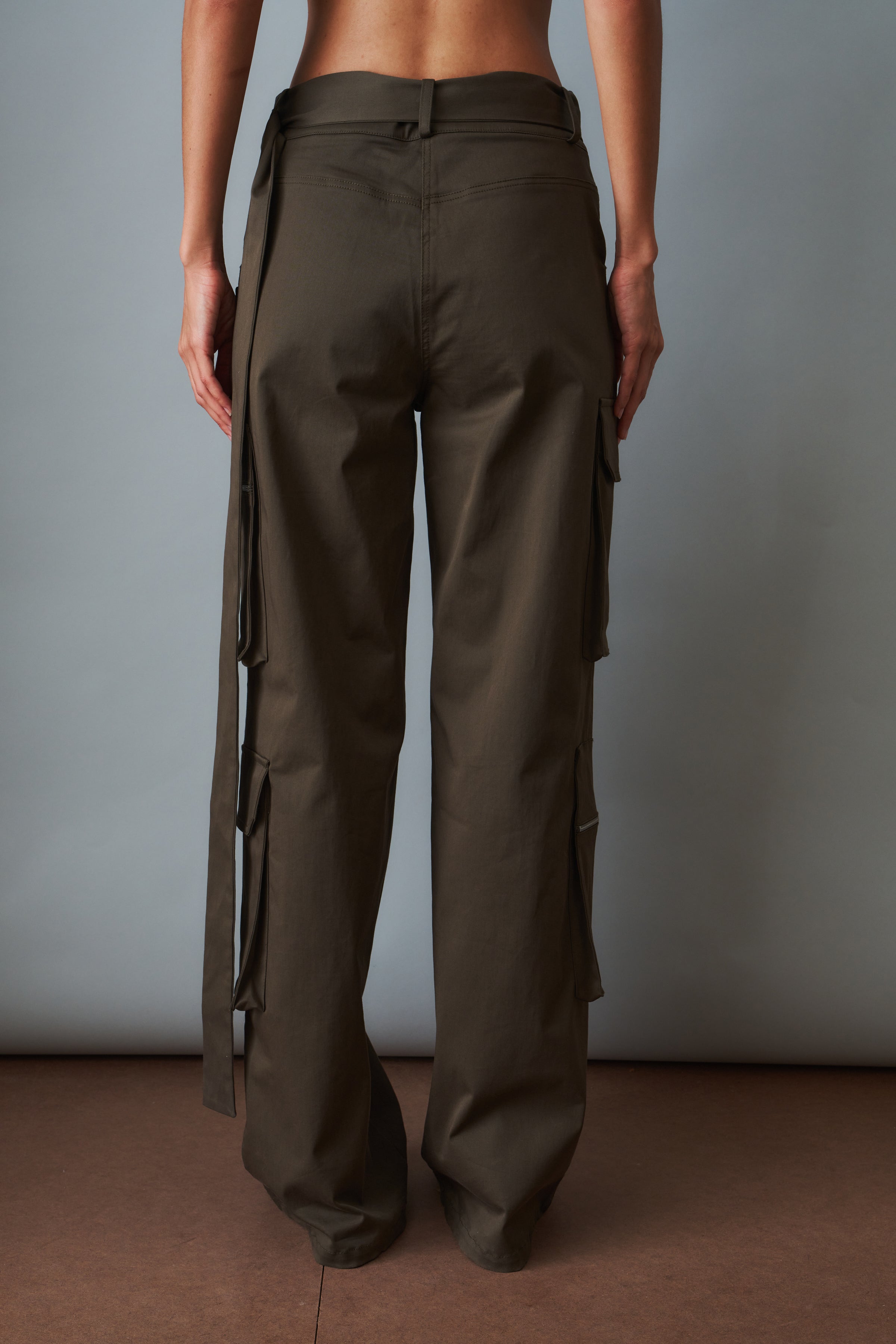 Khaki Cargo Pants - DÉSORDRE