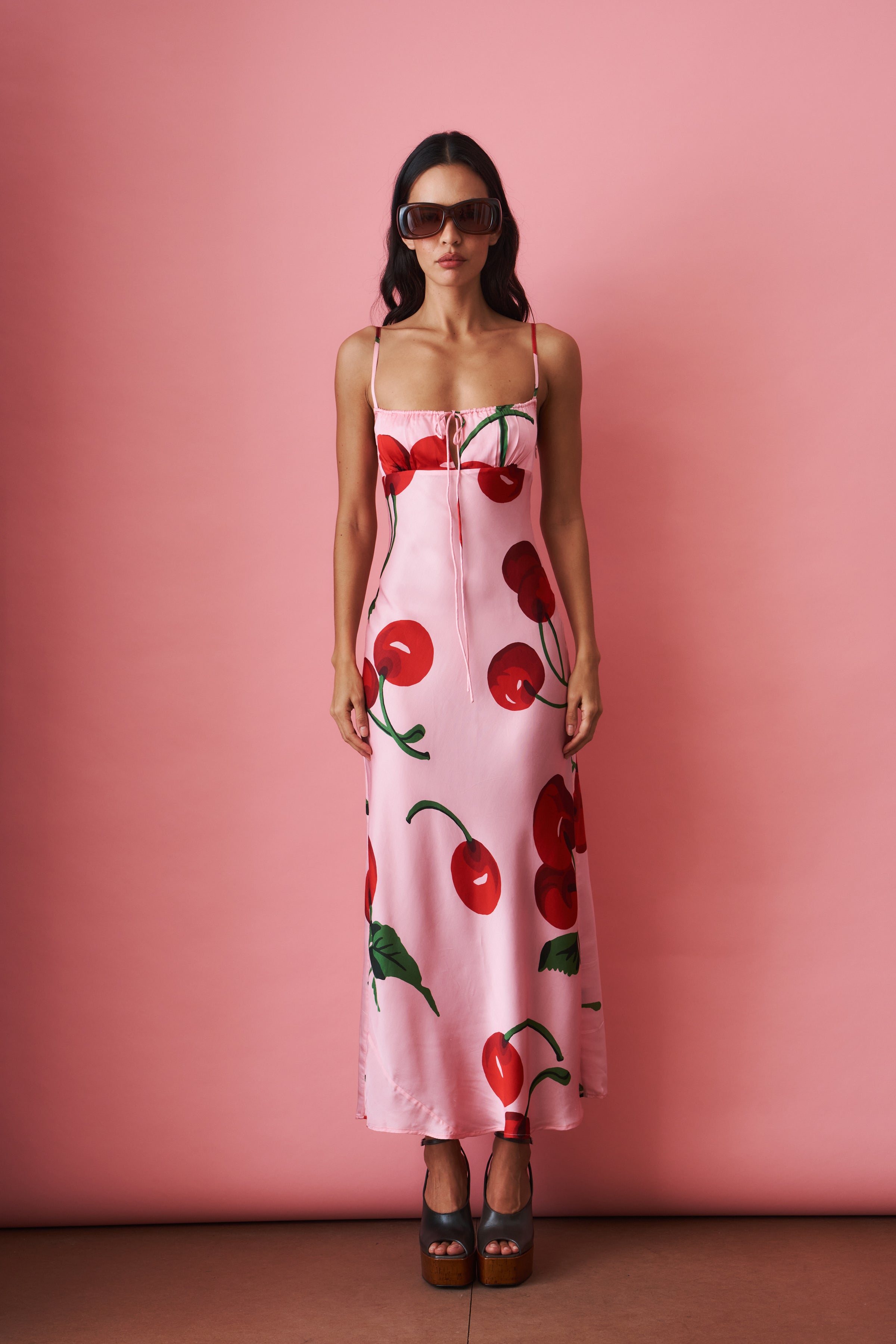 Cherry Maxi Dress - DÉSORDRE