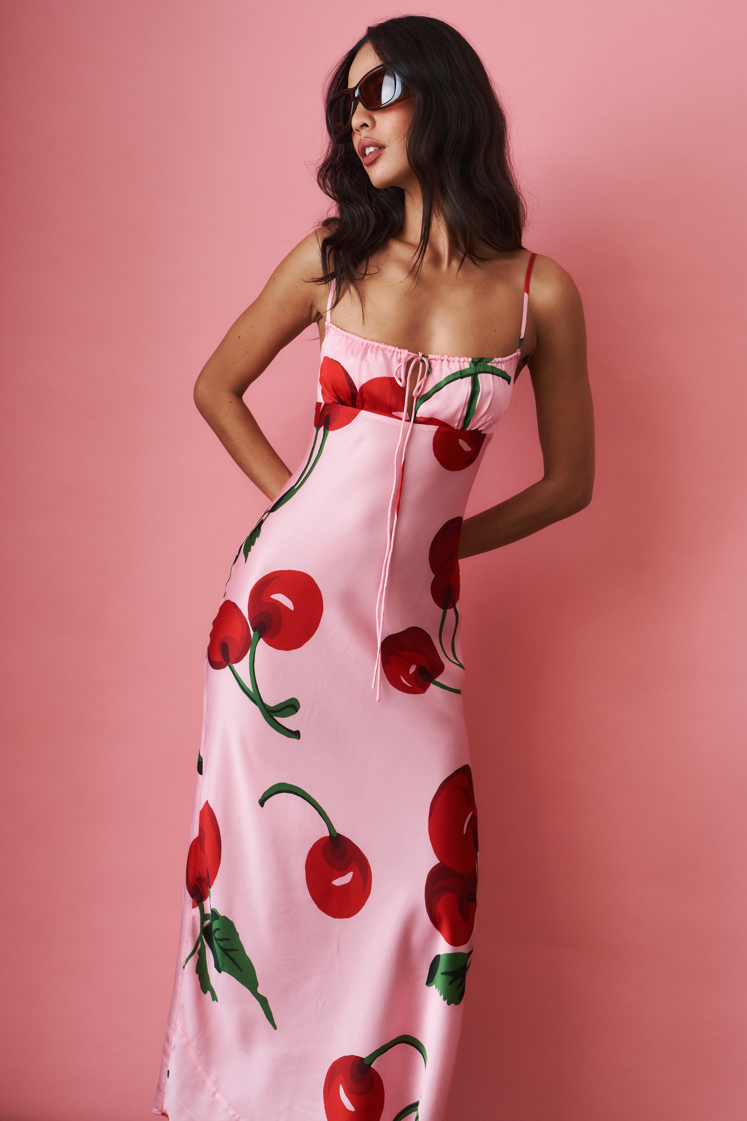 Cherry Maxi Dress - DÉSORDRE