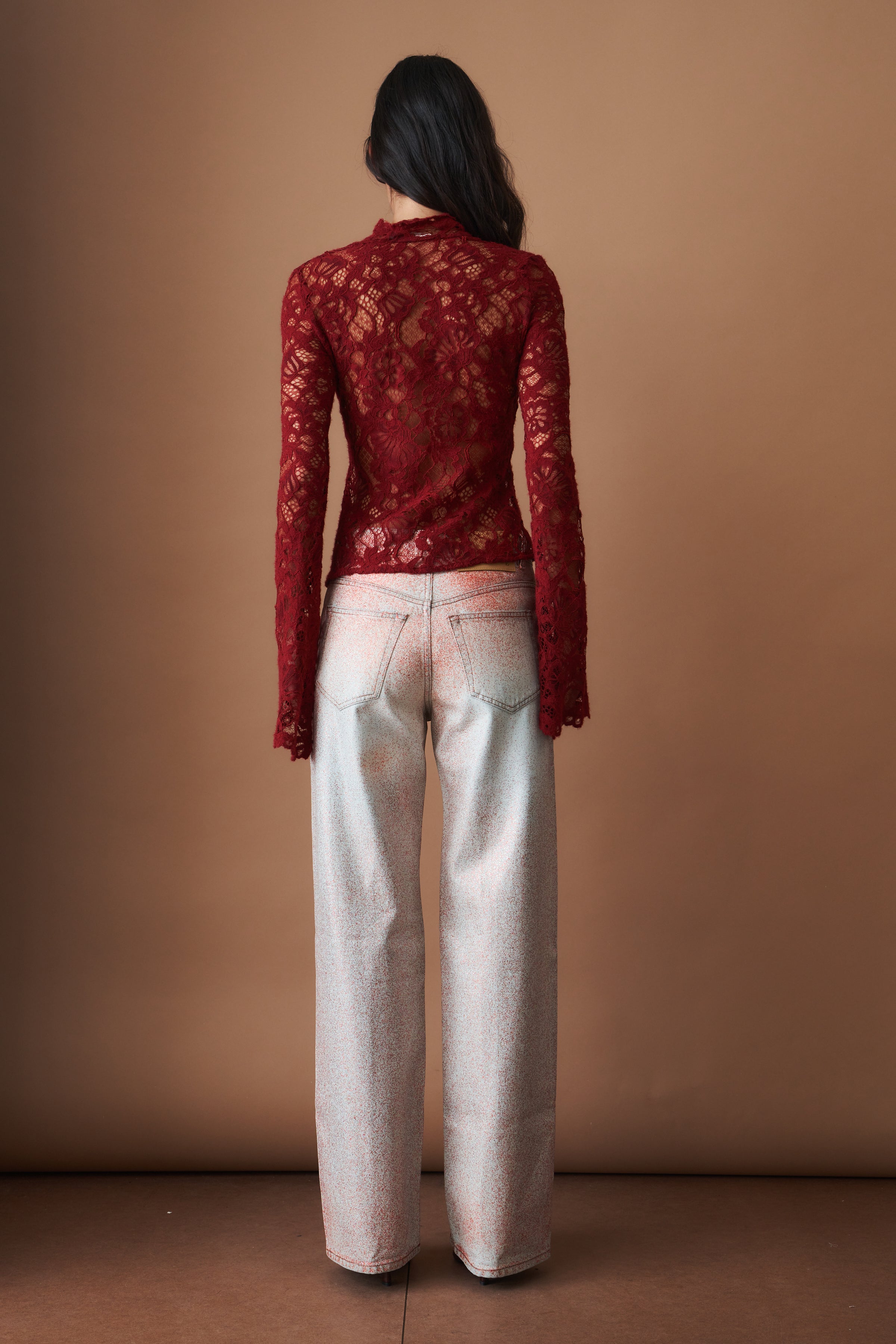 Sally Top Burgundy - DÉSORDRE