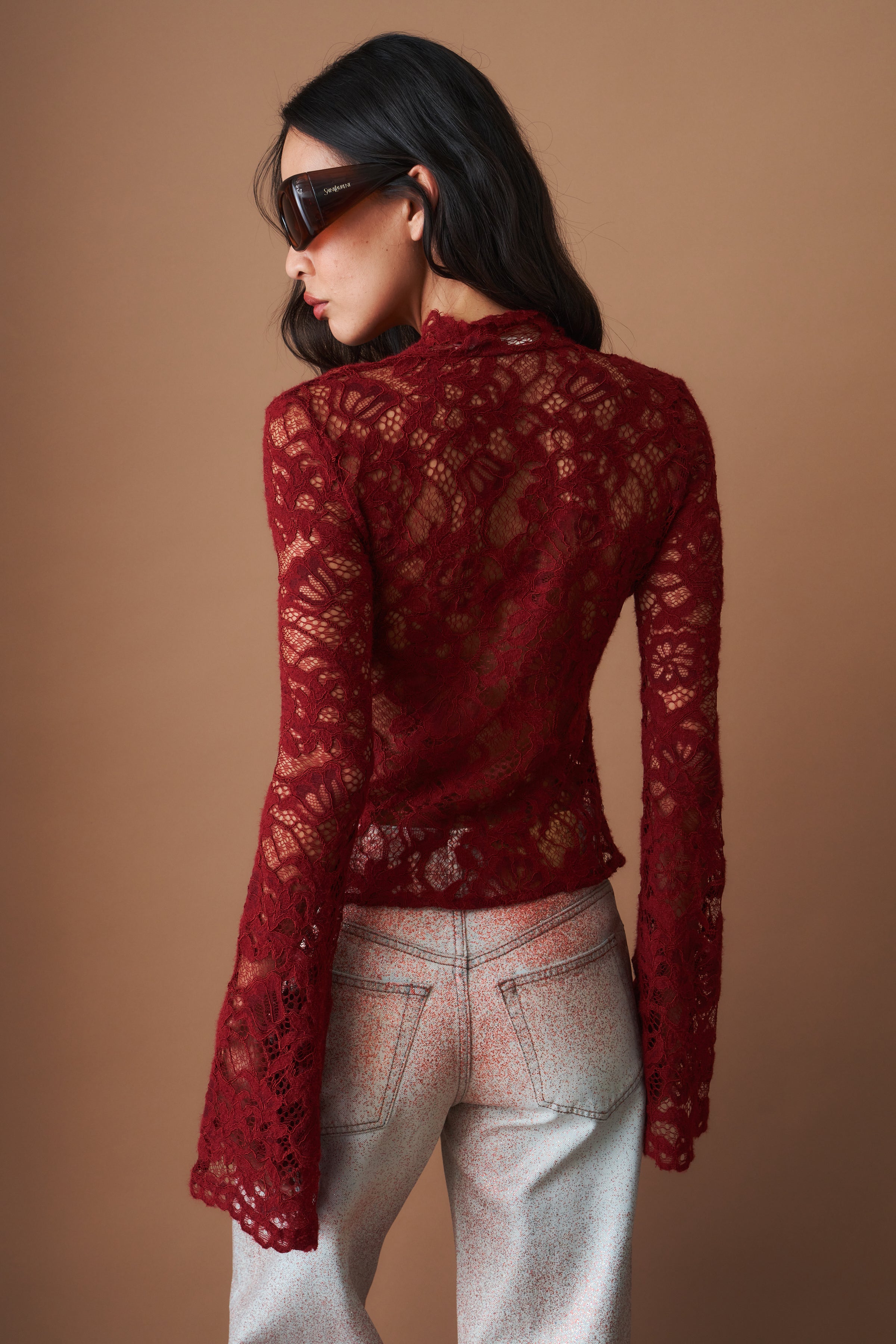 Sally Top Burgundy - DÉSORDRE