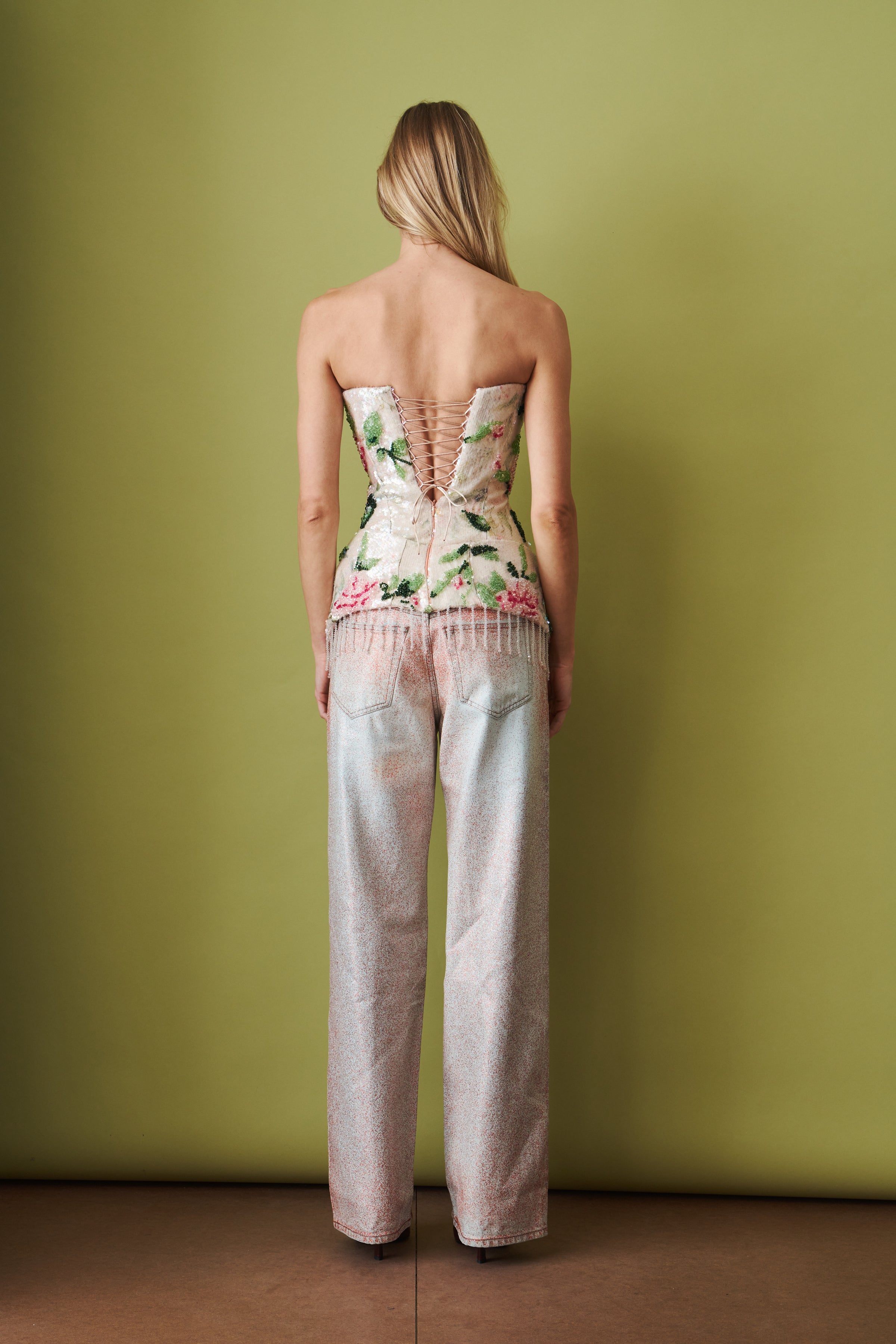 Floral Sculpt Corset - DÉSORDRE