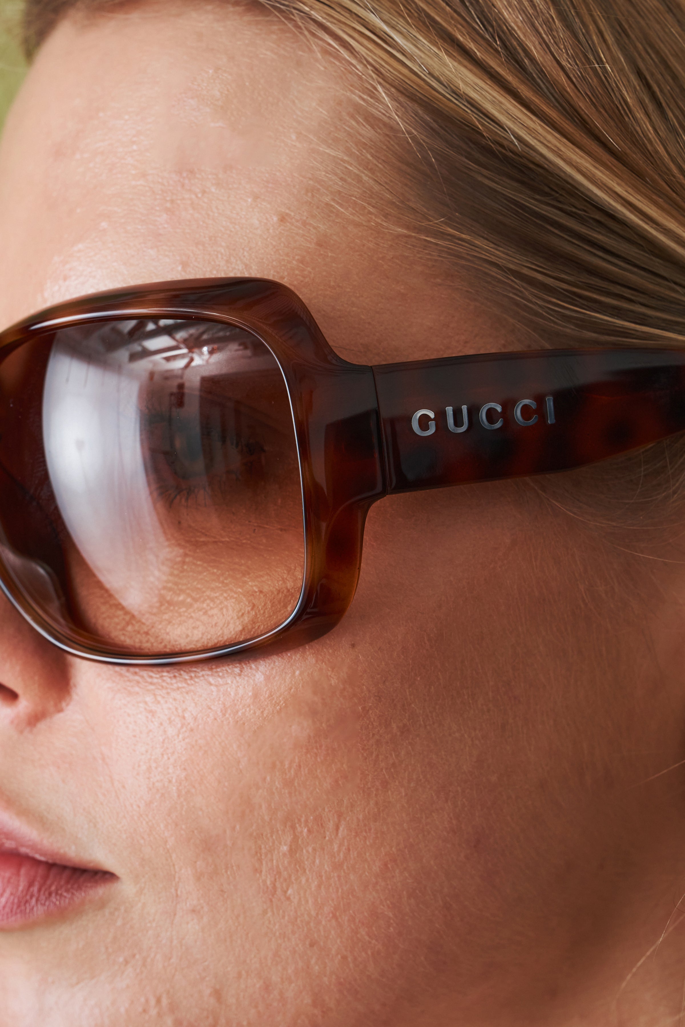 Havana Geometric Sunglasses - DÉSORDRE