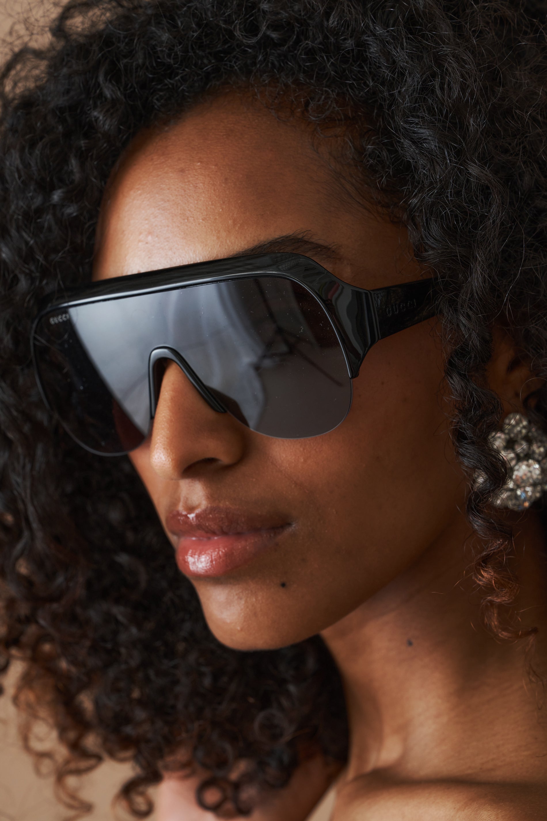 Black Flat Aviator