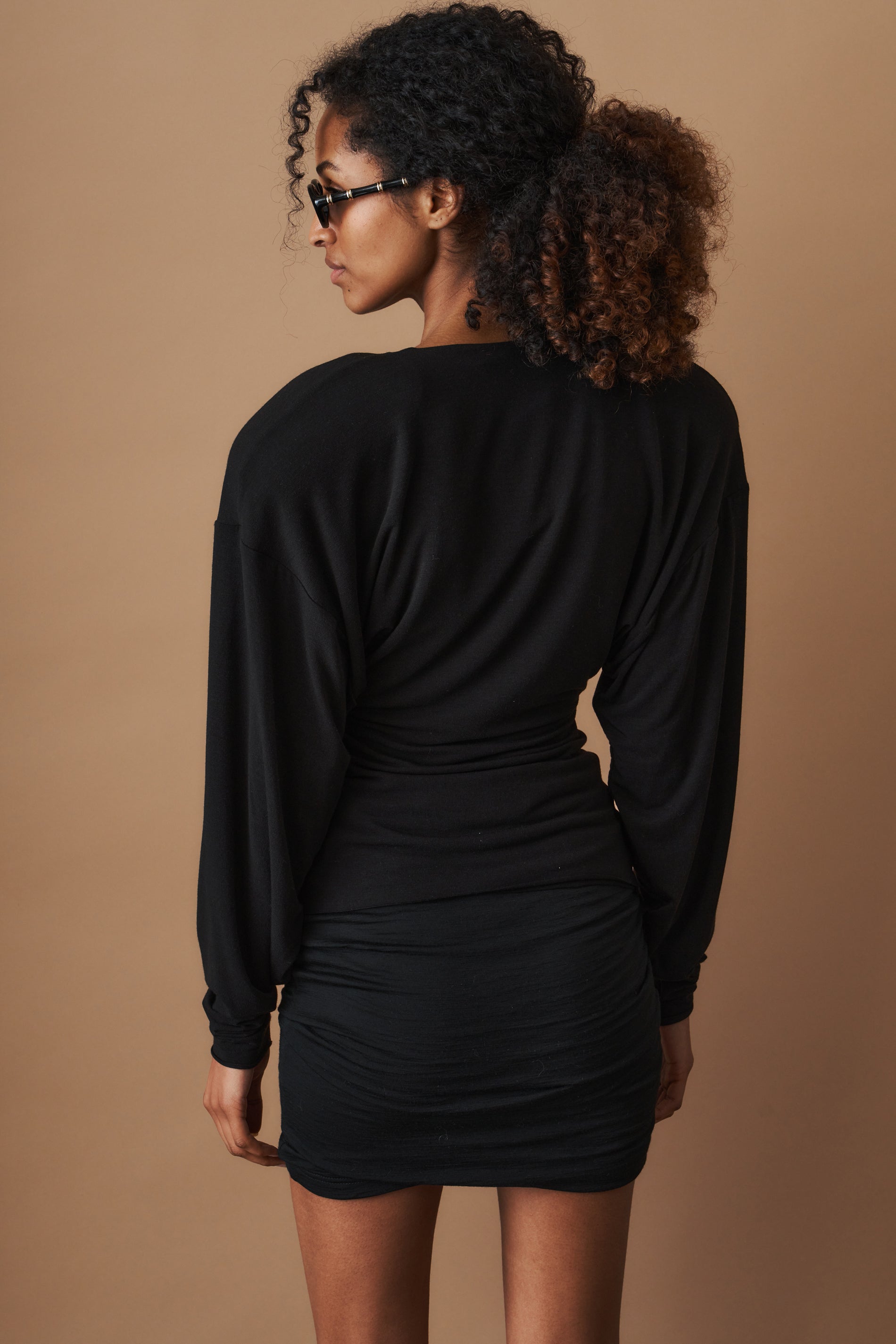 Aura Black Cardigan