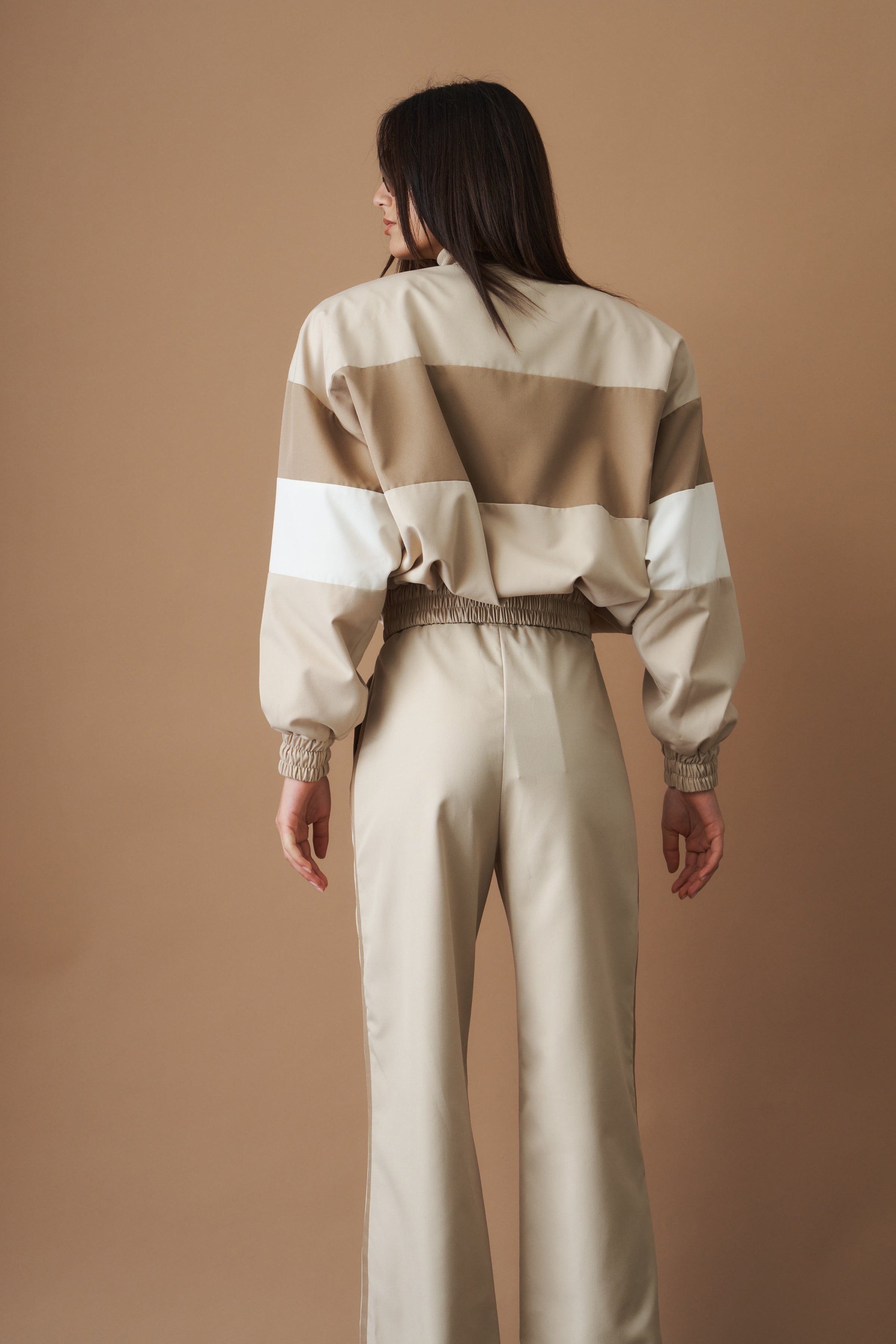 Sporty Jacket Beige