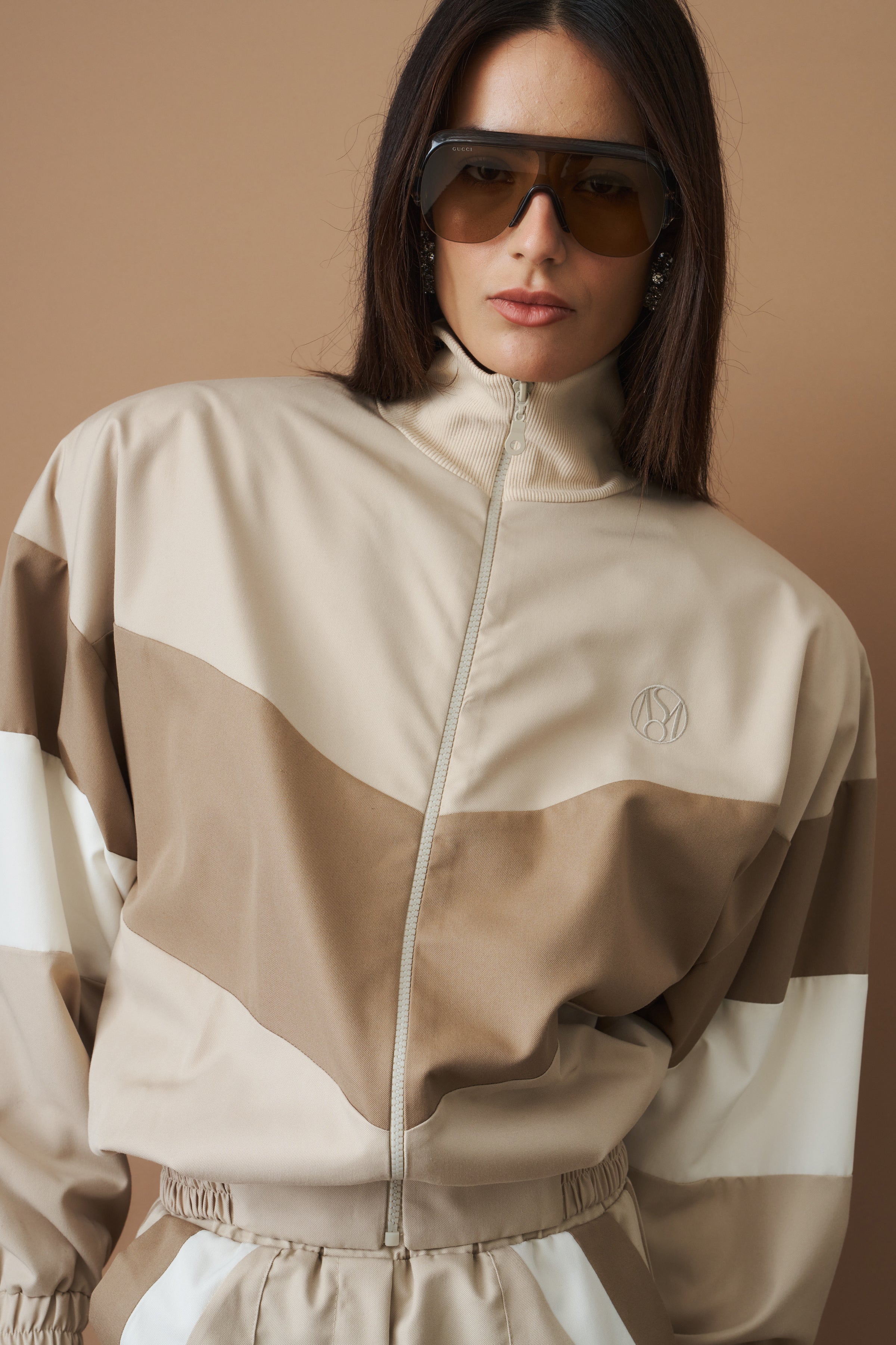 Sporty Jacket Beige