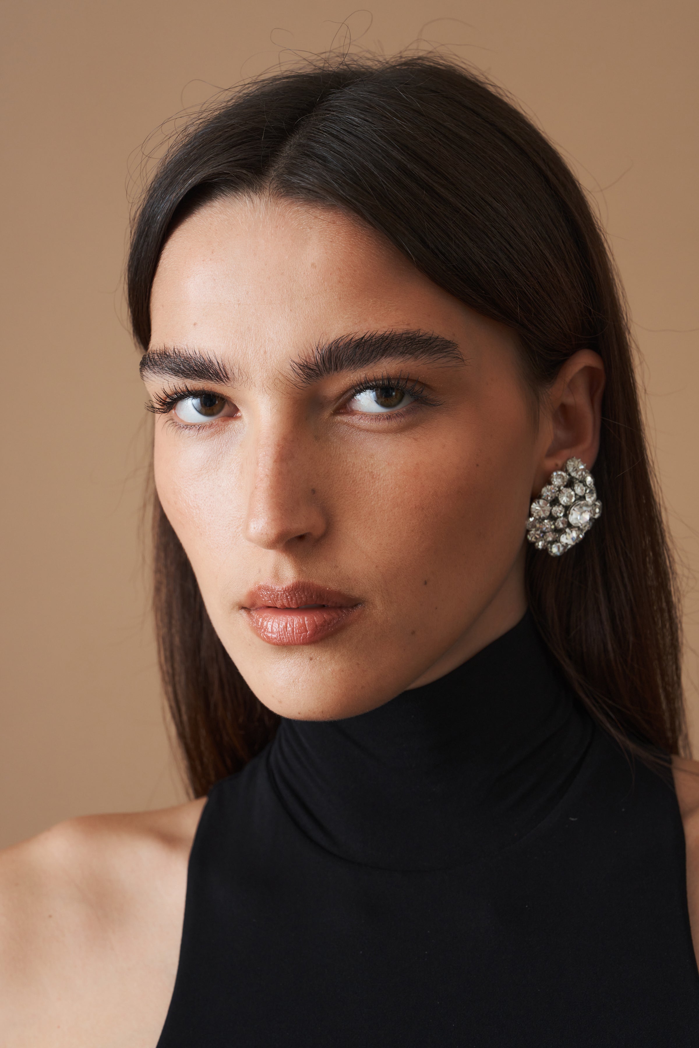 Crystal Cluster Earrings