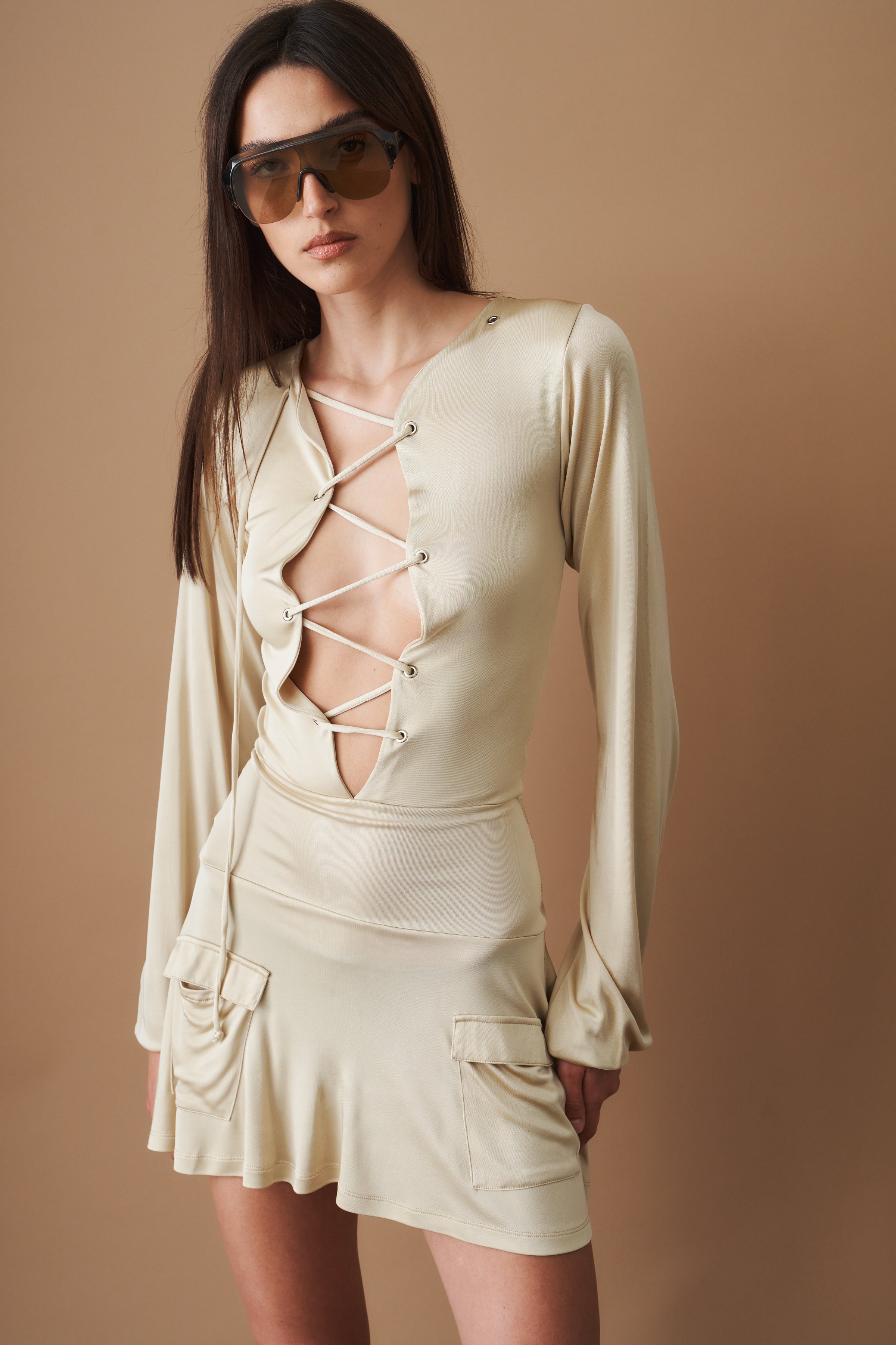 Kira Dress Champagne