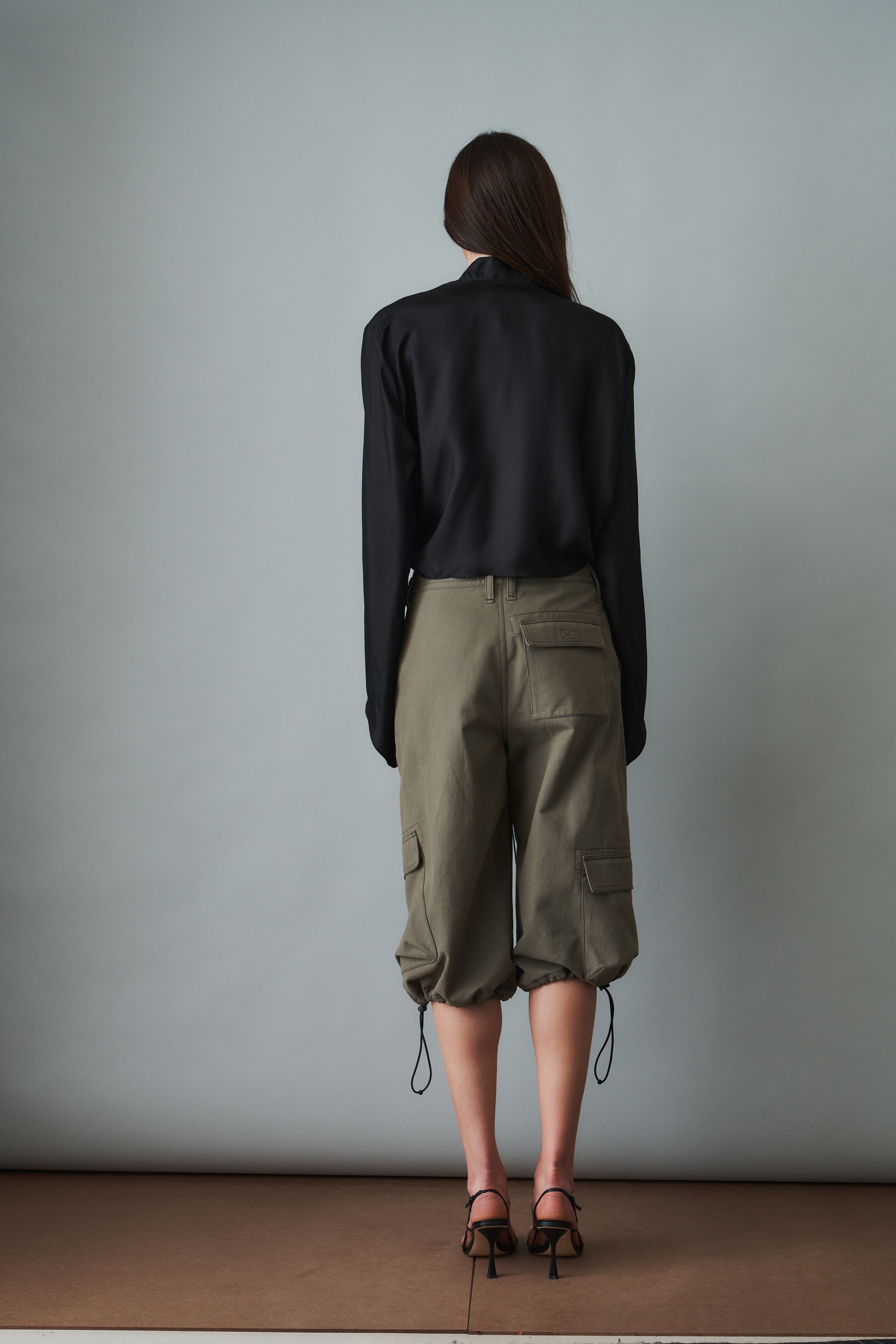 Ami Silk Shirt Black