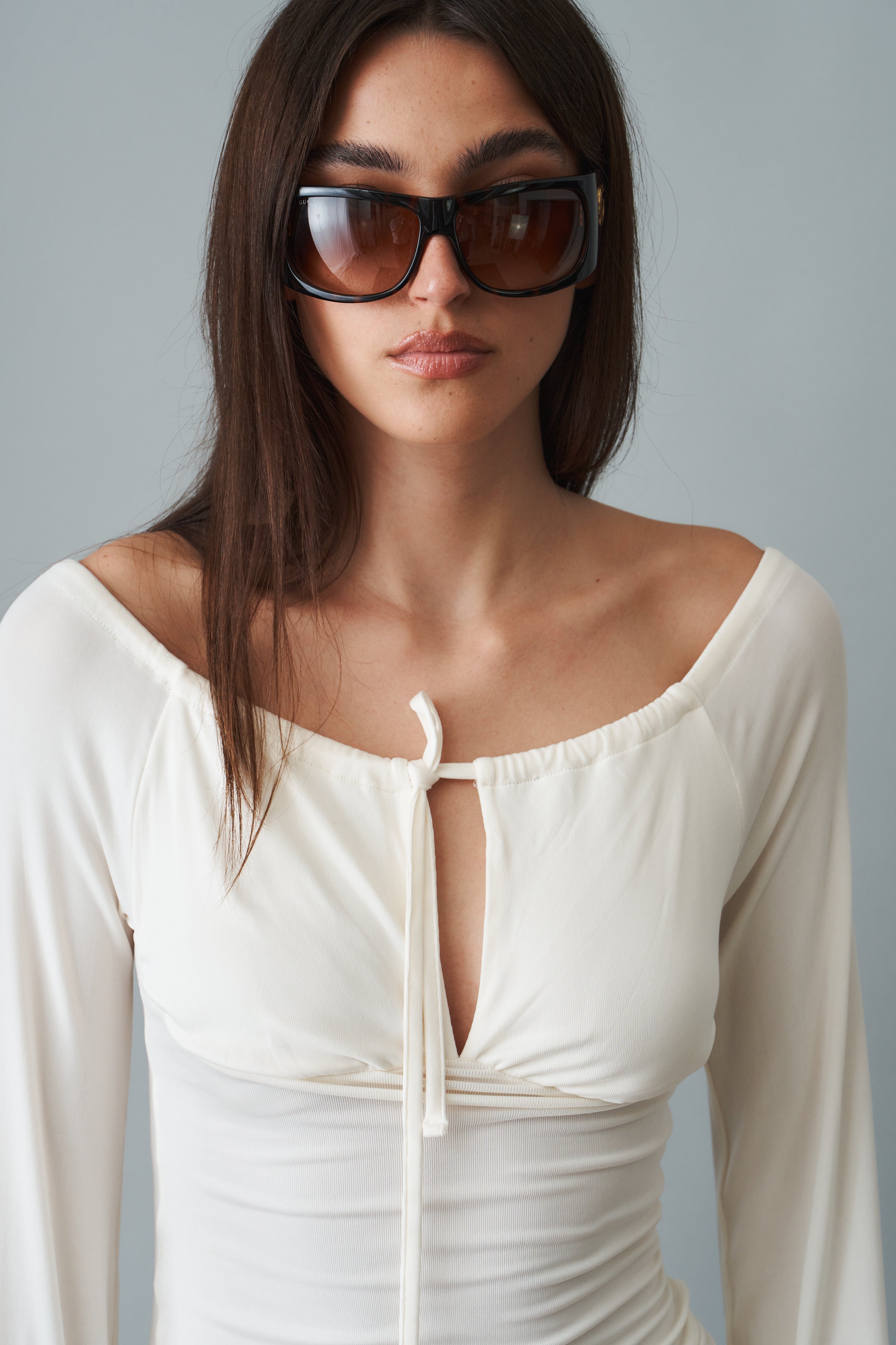 Elya Top White
