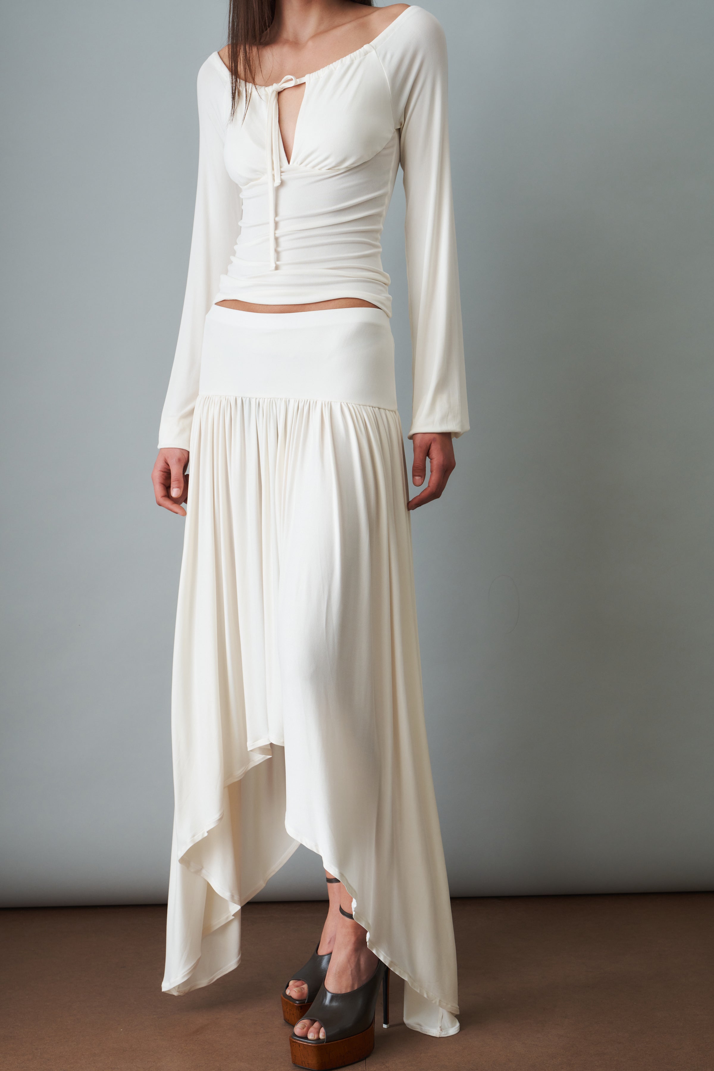 Elya Skirt White