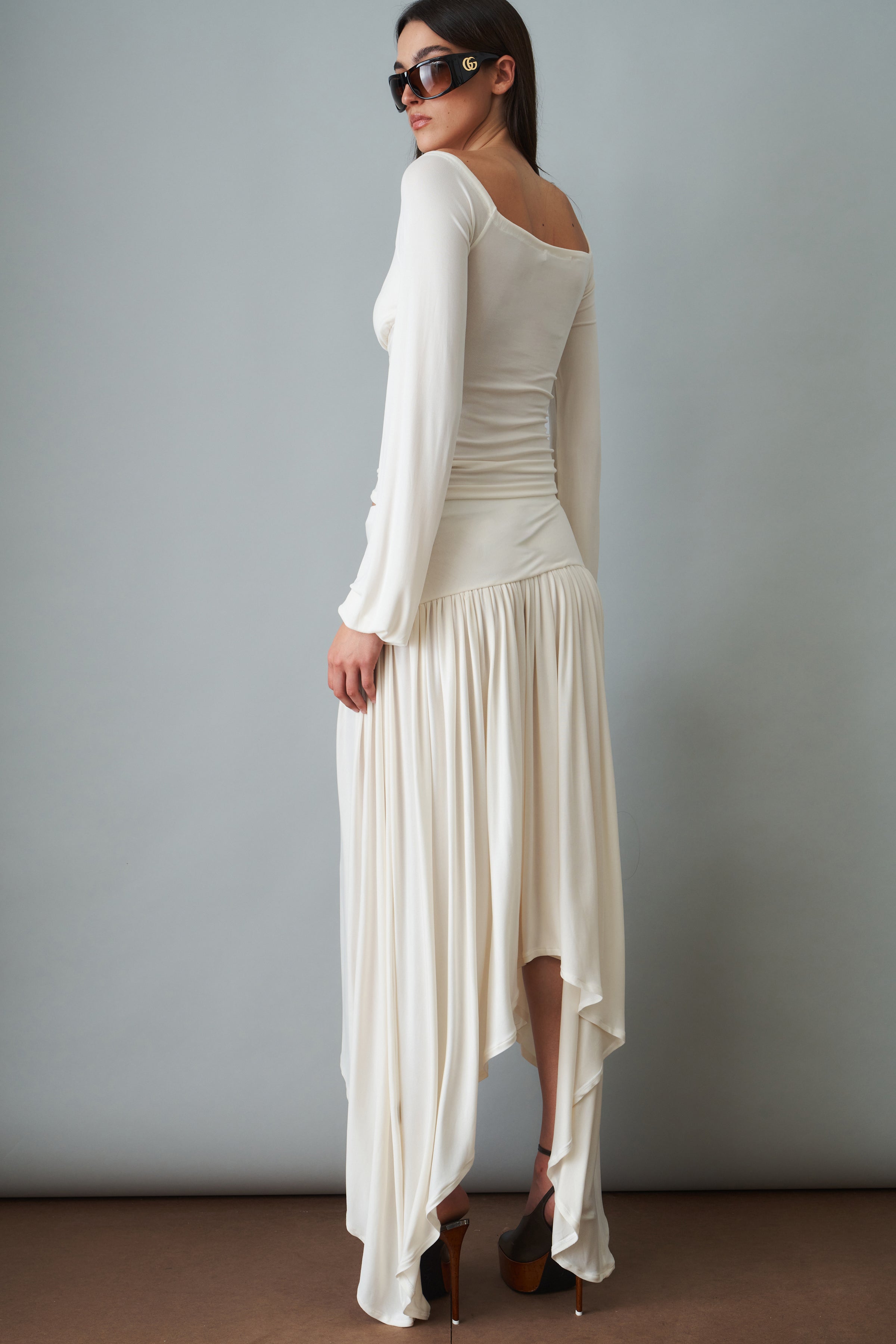 Elya Top White