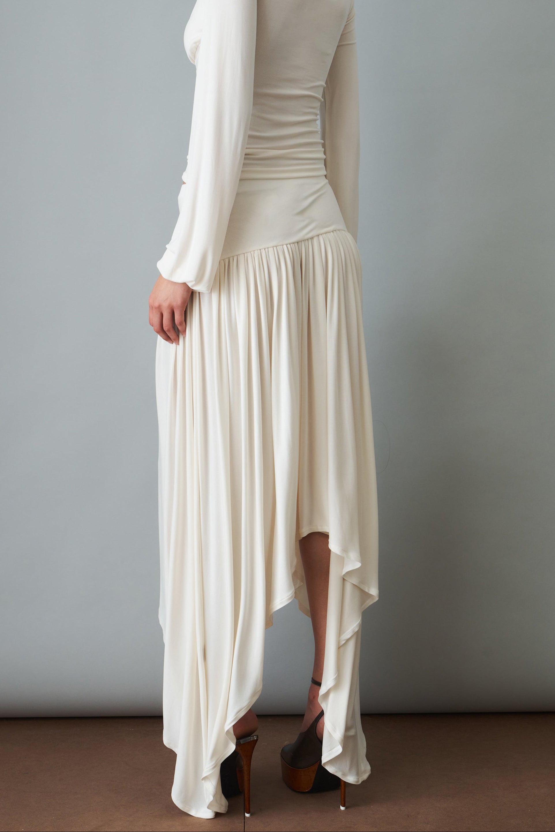 Elya Skirt White