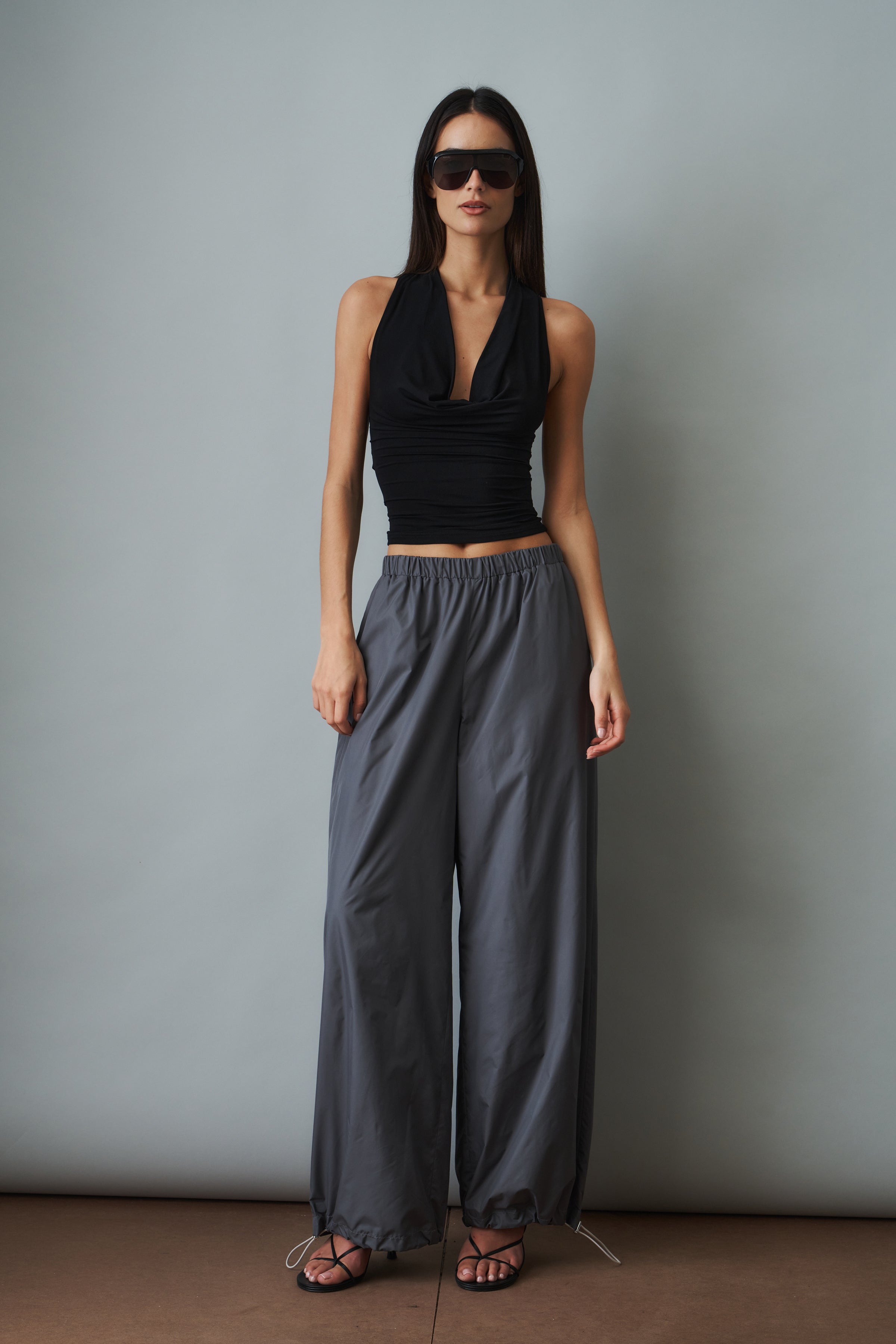 Selis Pants Stone Grey