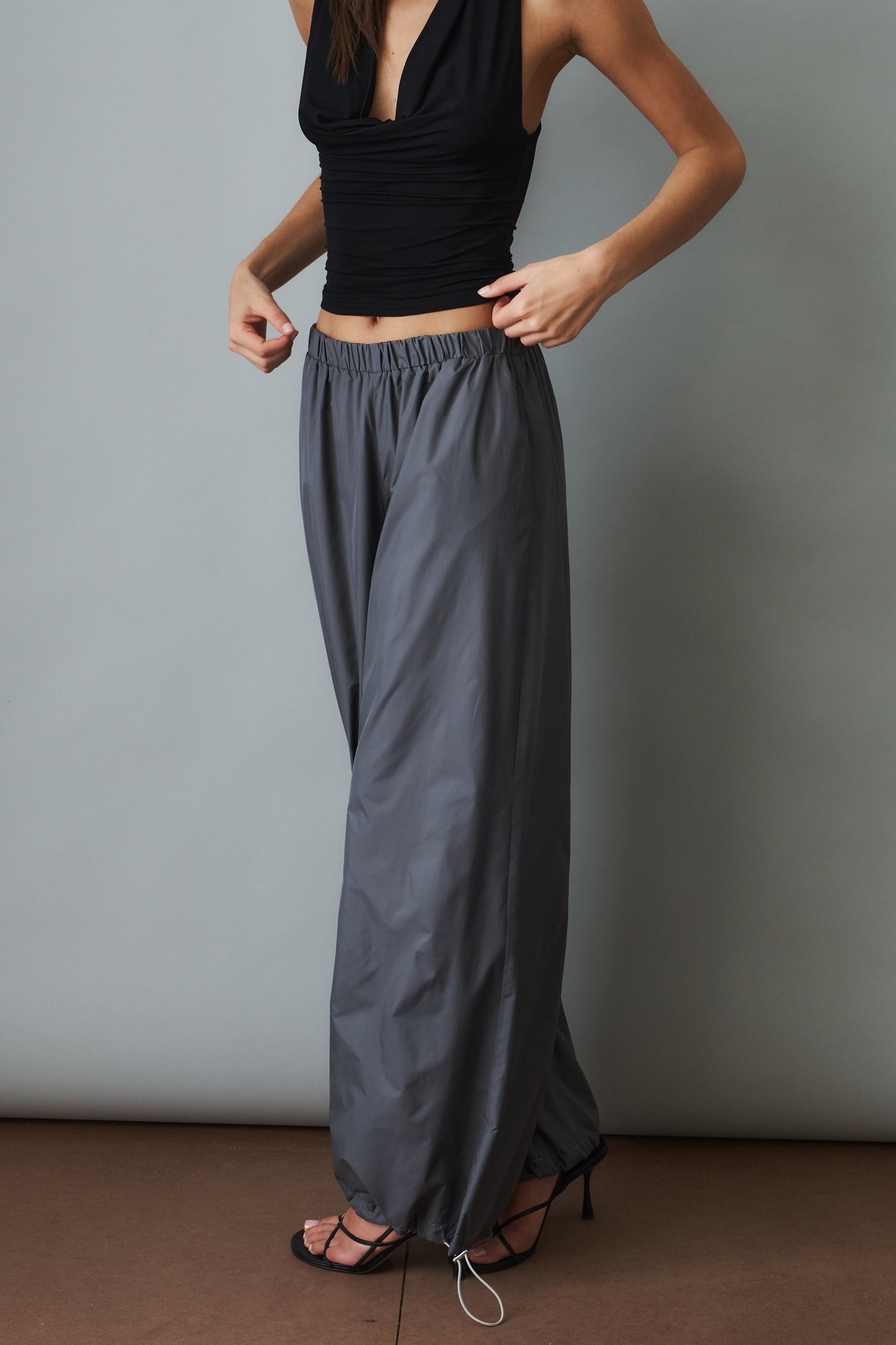 Selis Pants Stone Grey