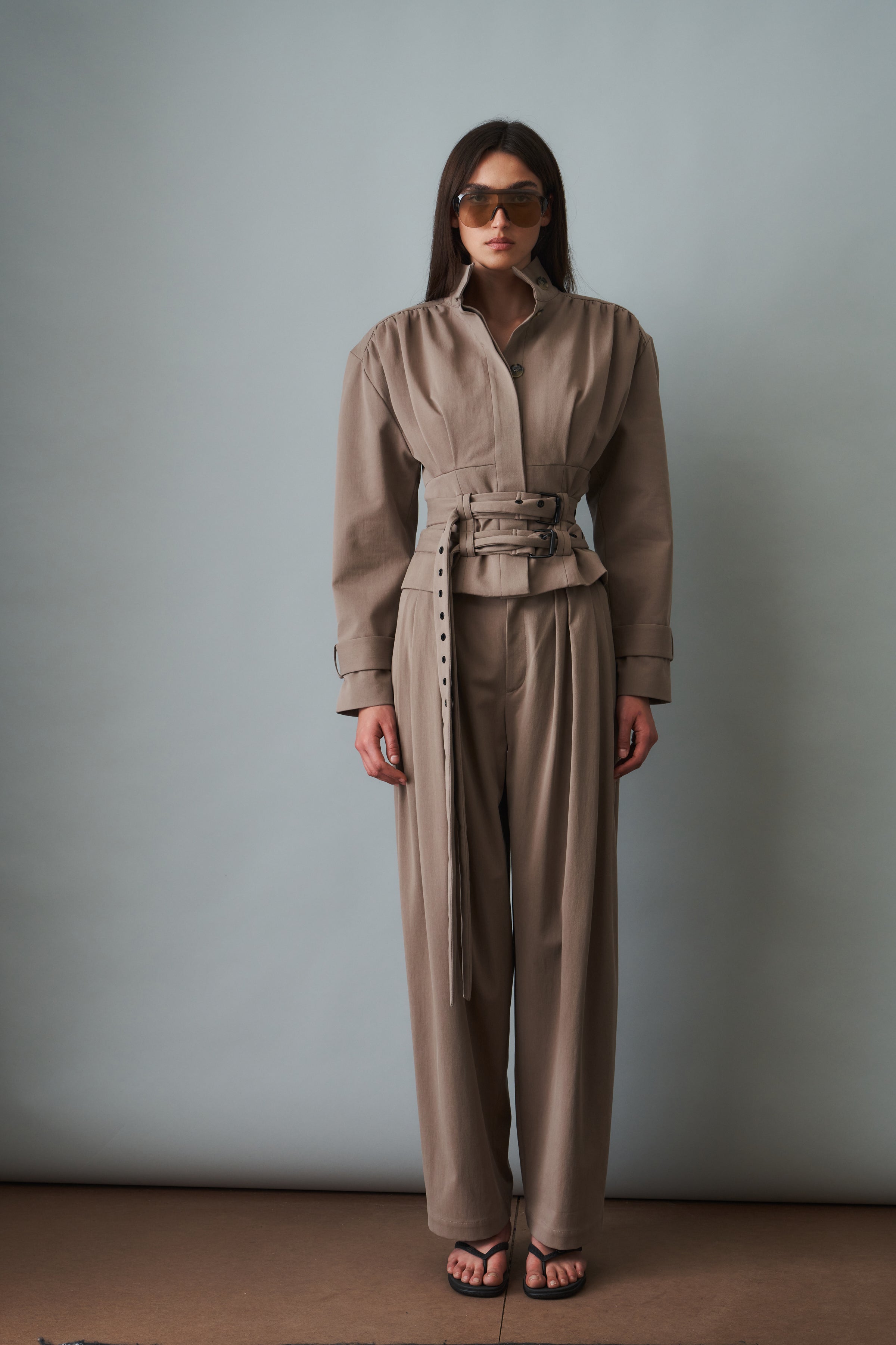 Beige Pants