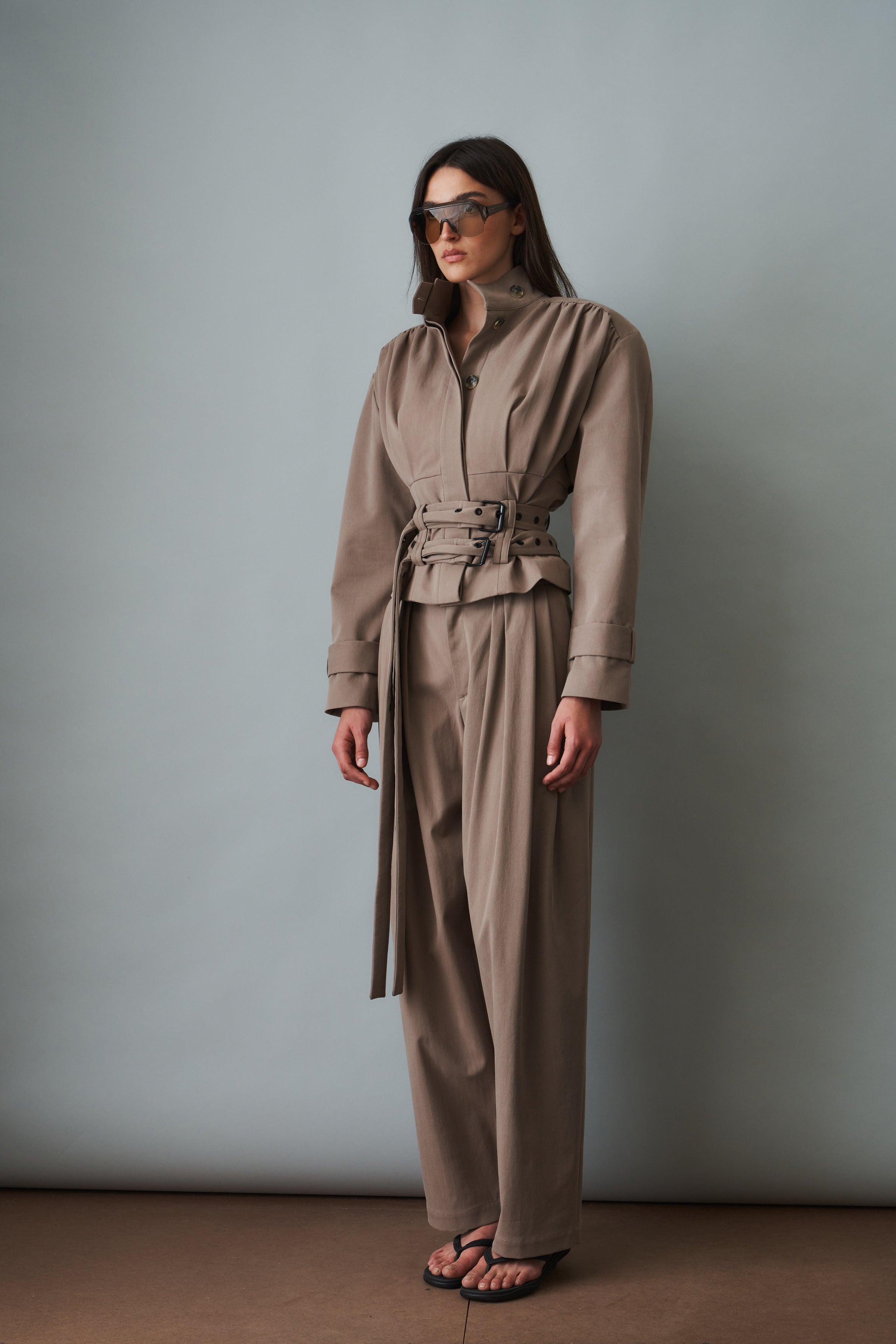 Beige Pants