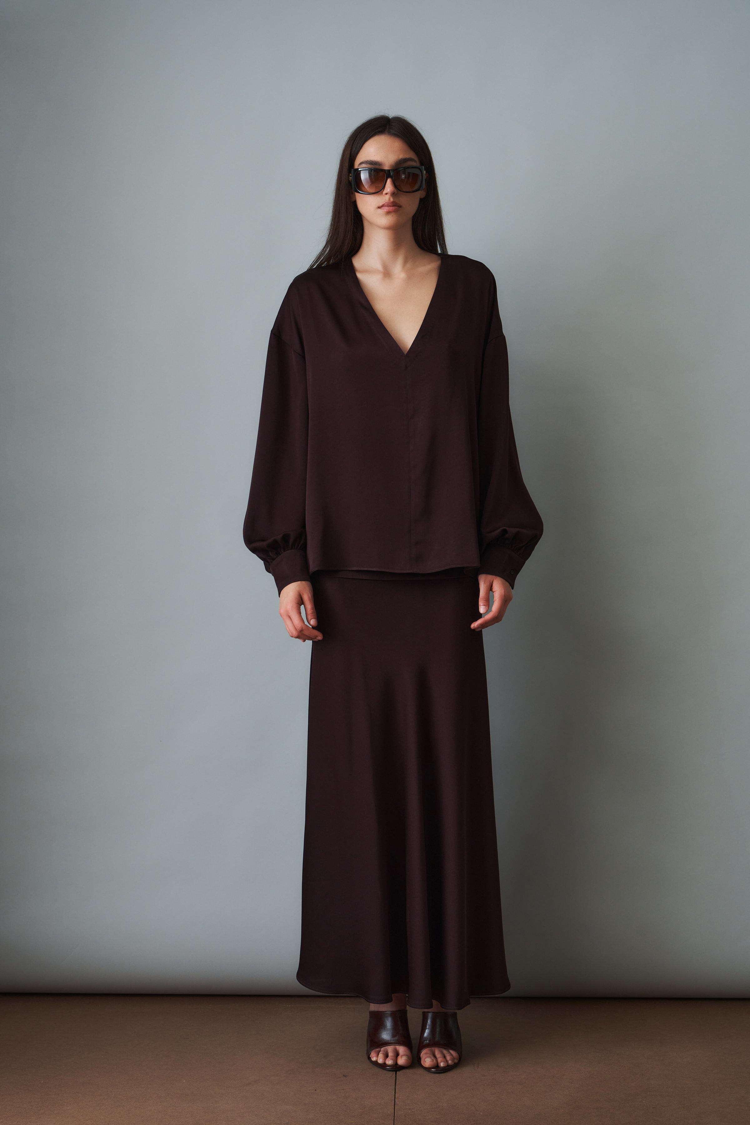 Orea Skirt Plum