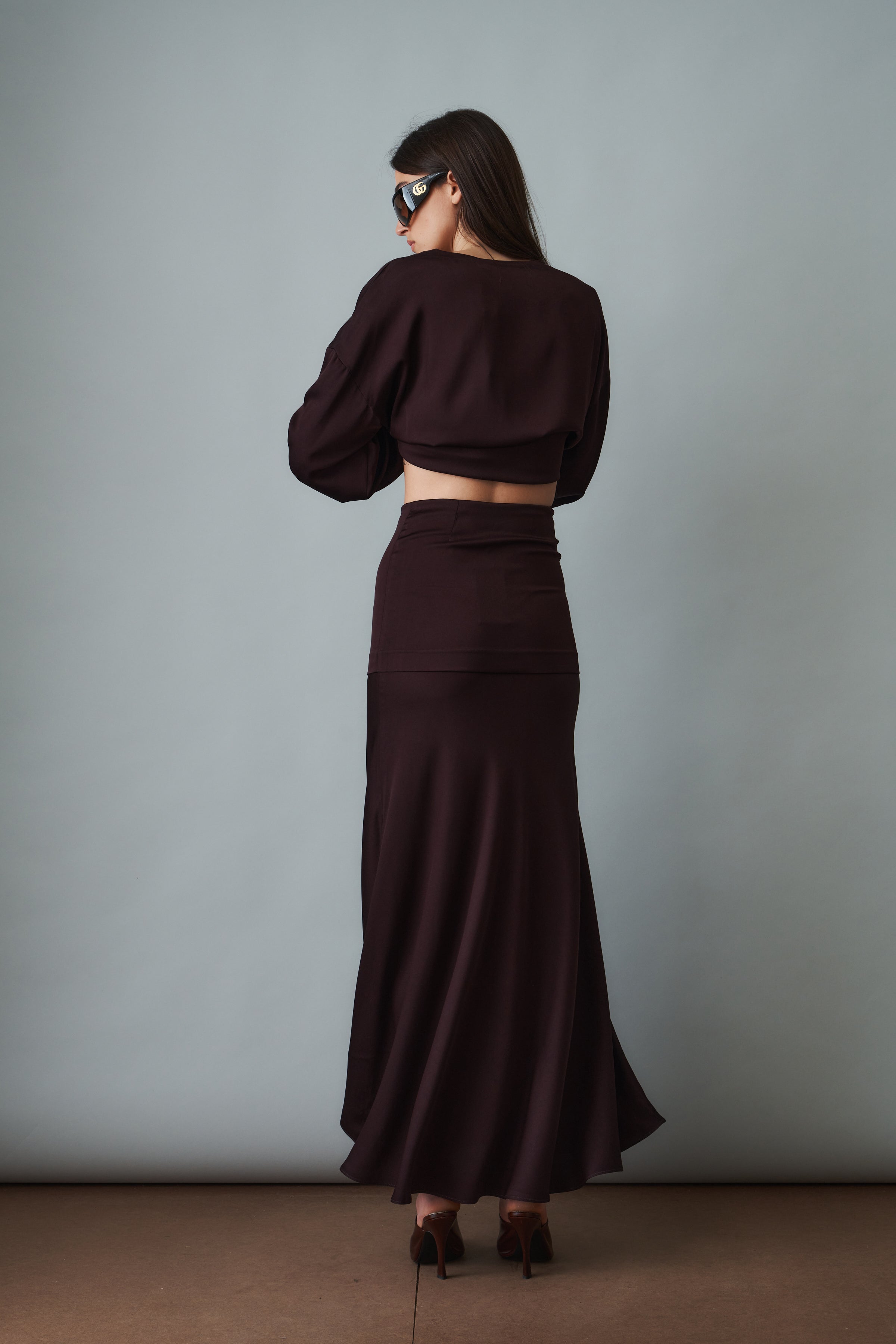 Orea Skirt Plum
