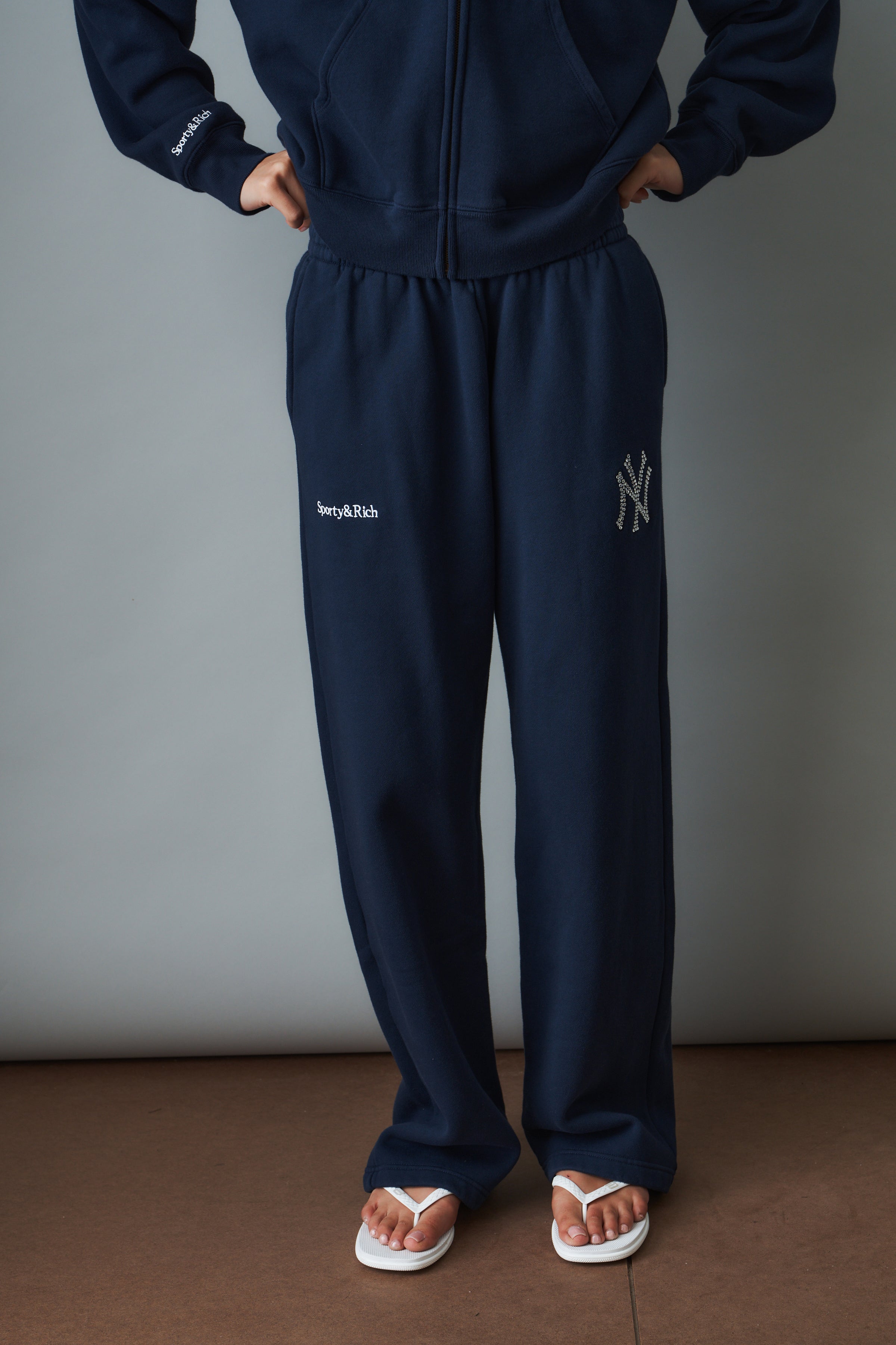 Yankees Krystal Wide Sweatpant
