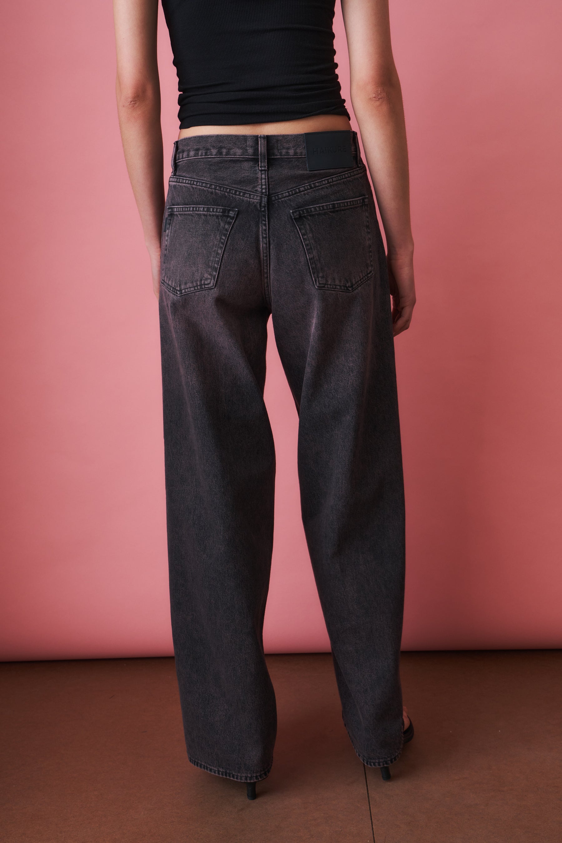 Bethany Pink Black Jean