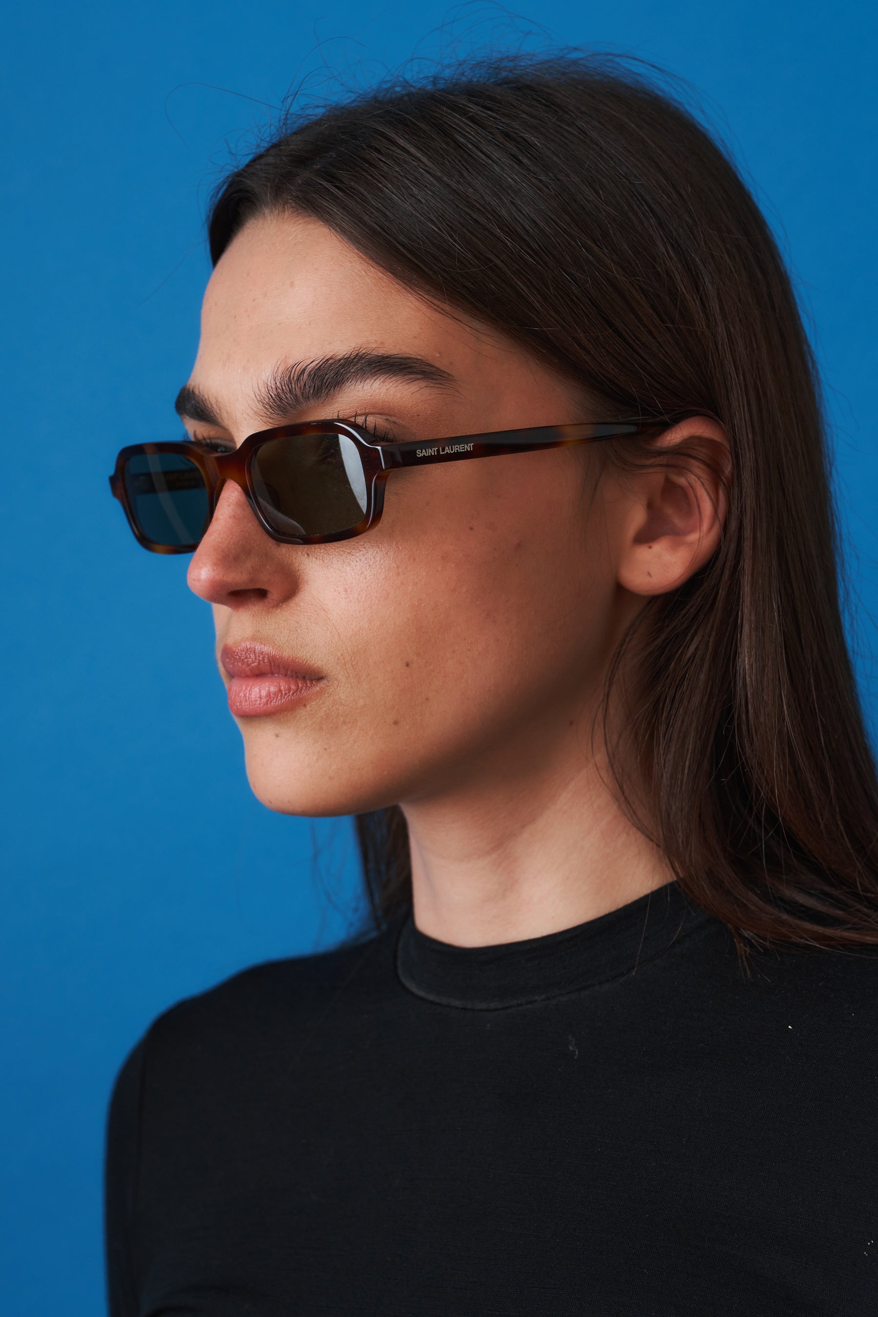 Havana Oval Sunglasses