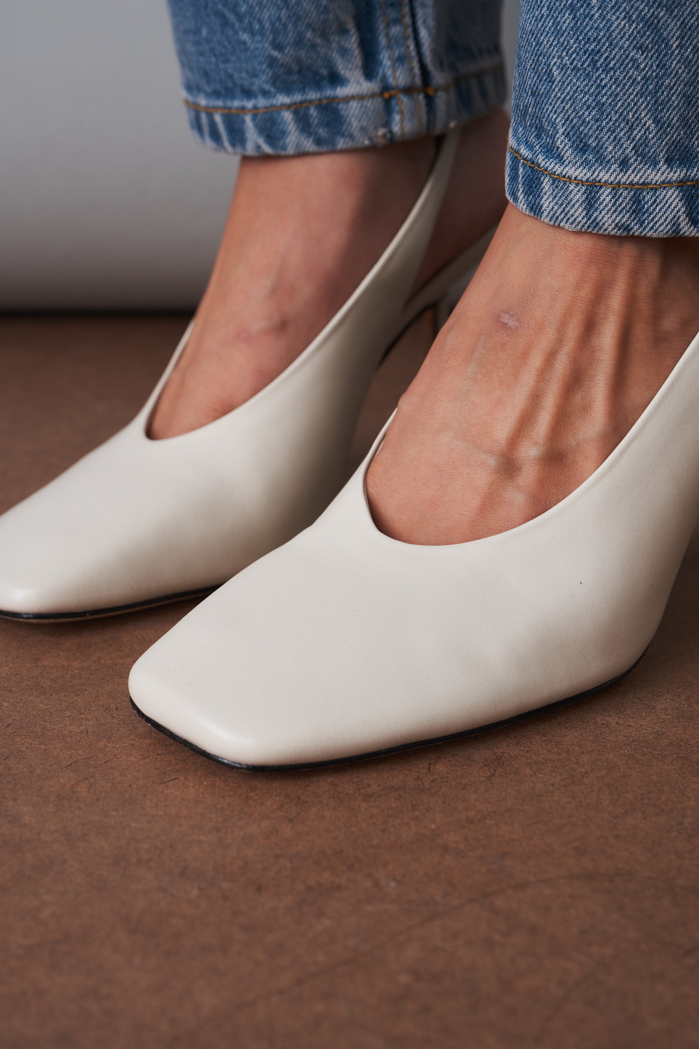 Sierra 90 Slingback Stone