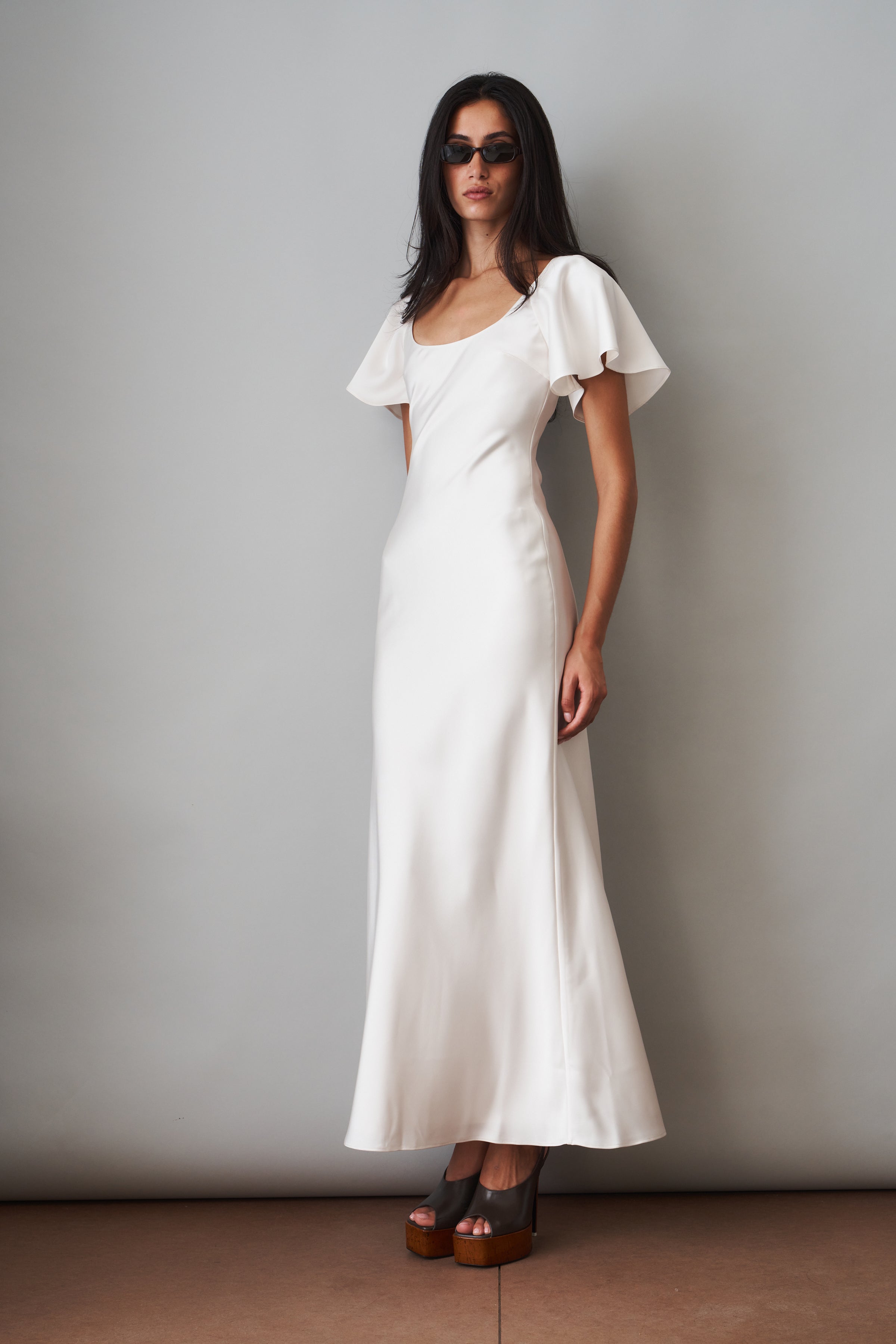 Flova Egret Dress