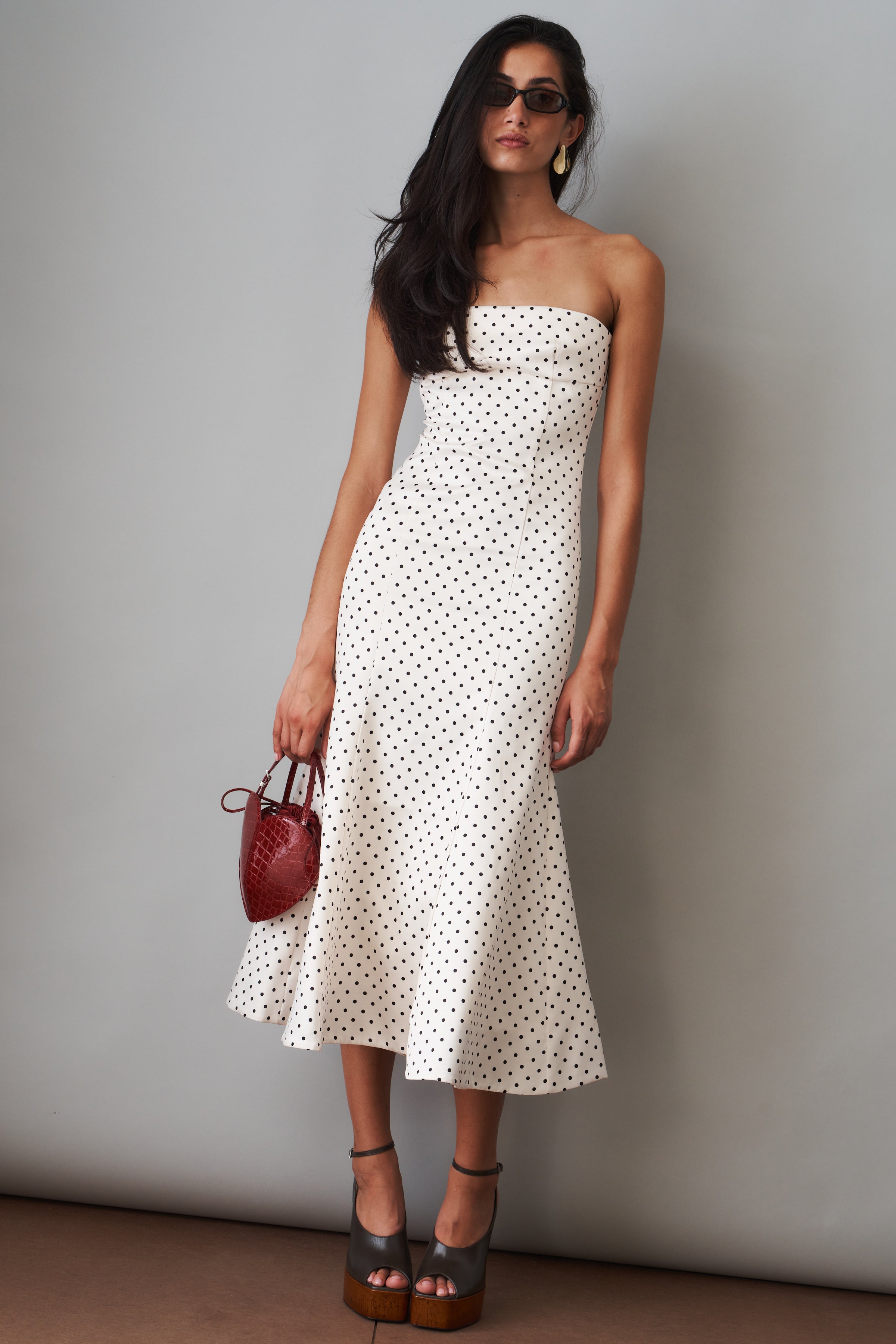 Anabelle Polka Dot Dress
