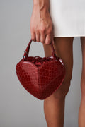 Heart Croco Bag