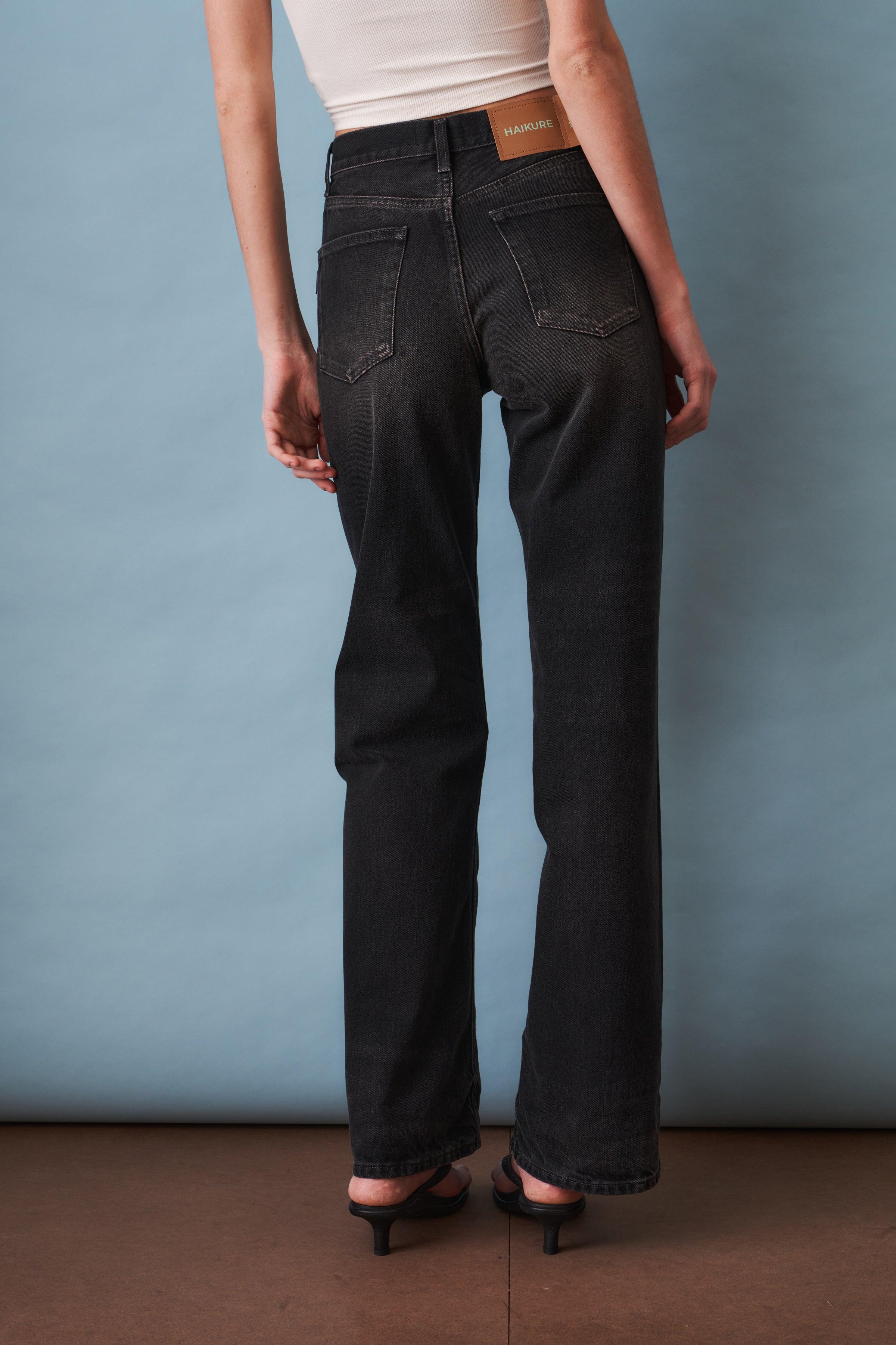 Korea Vintage Black Jean