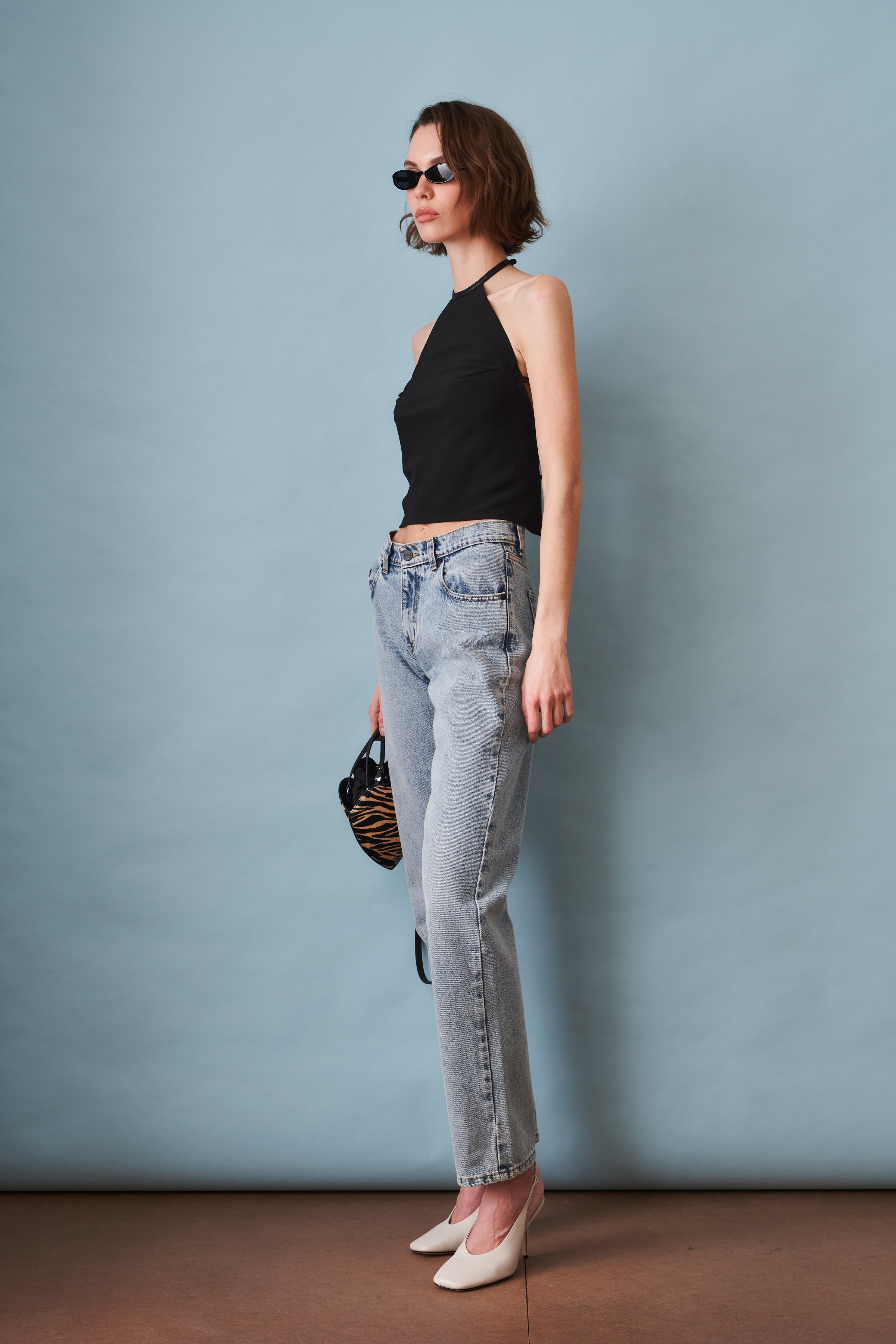 Triple Belt Halter Top