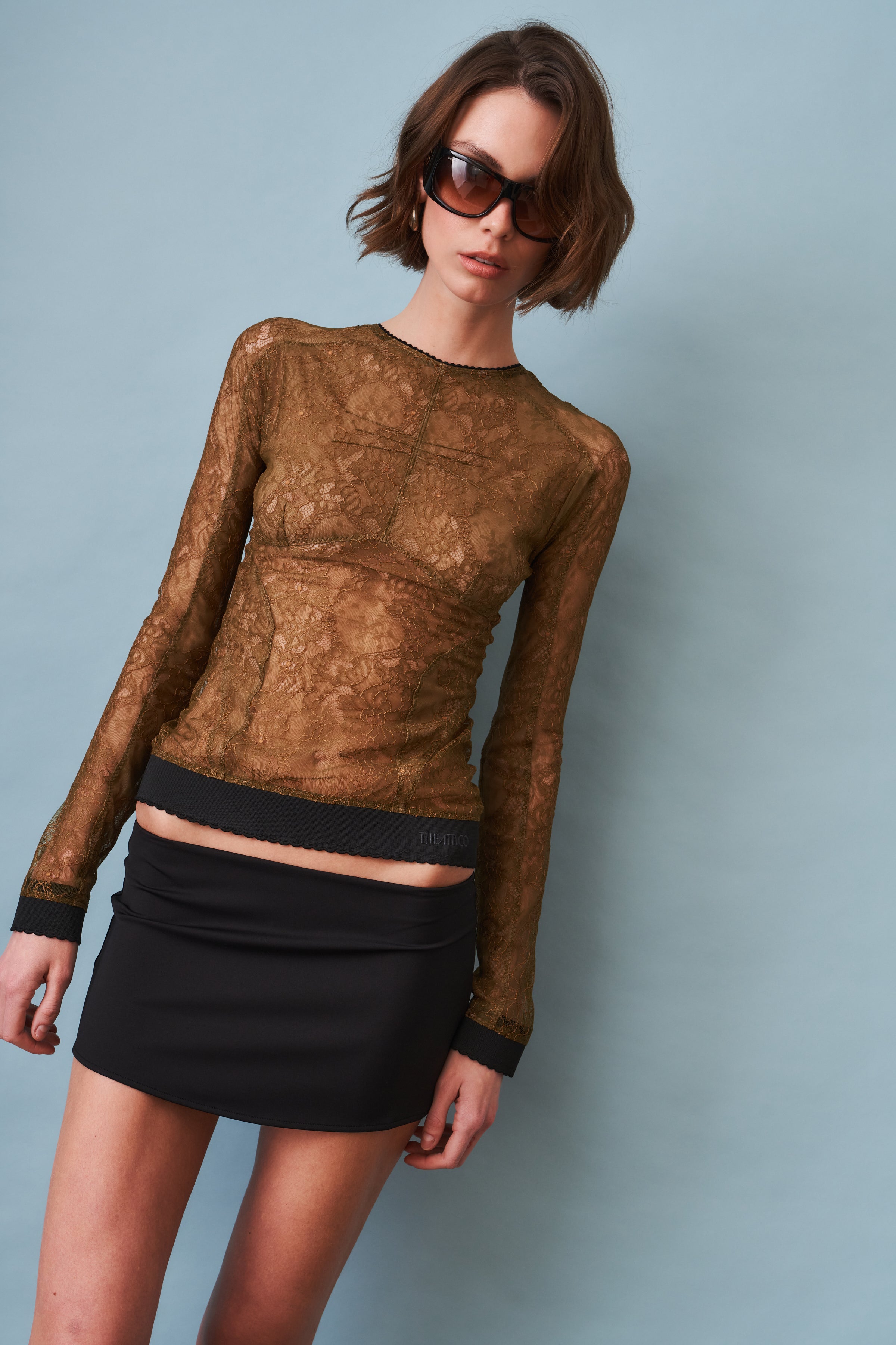 Micro Mini Stretch Skirt