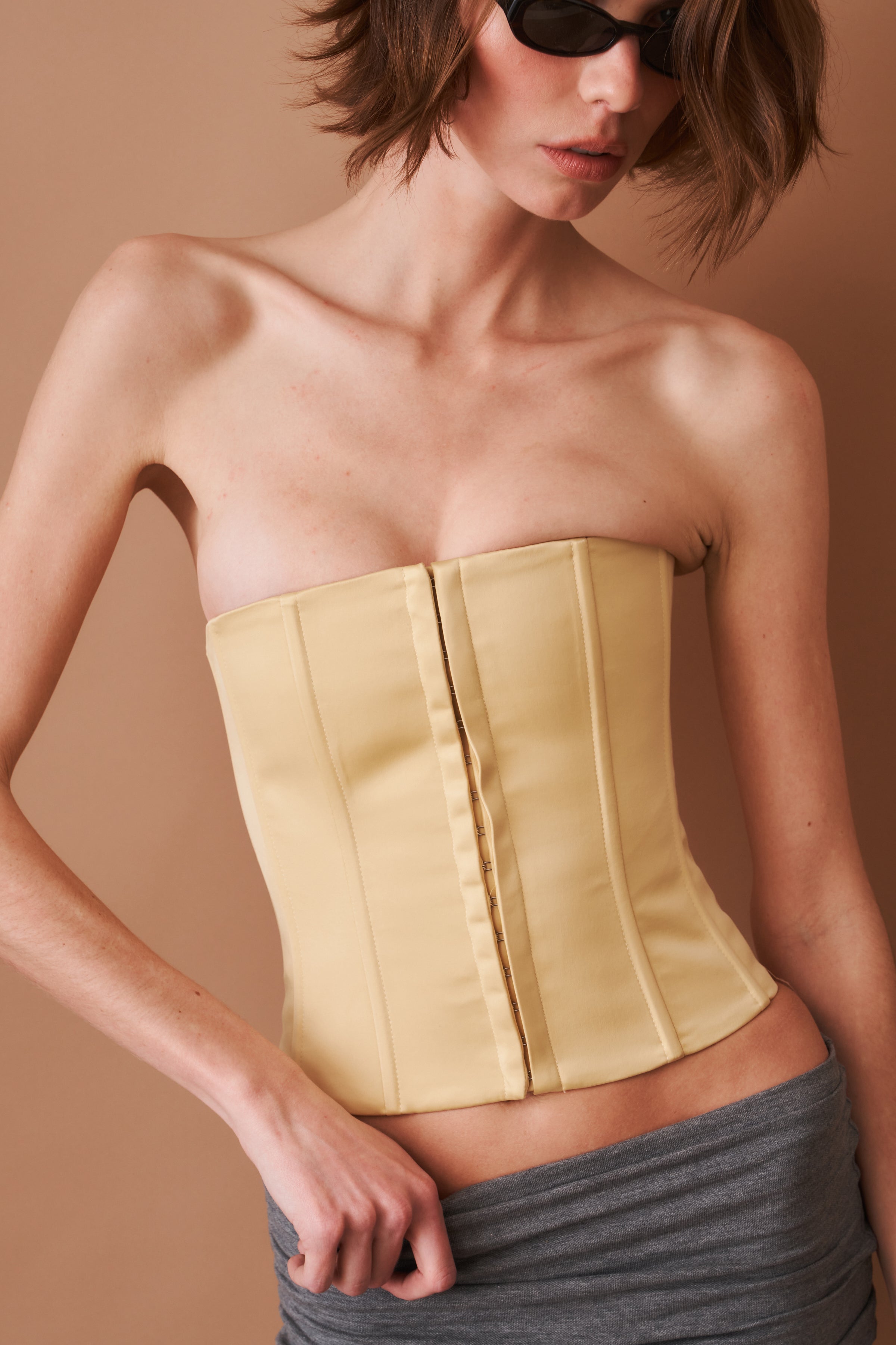 Satin Corset