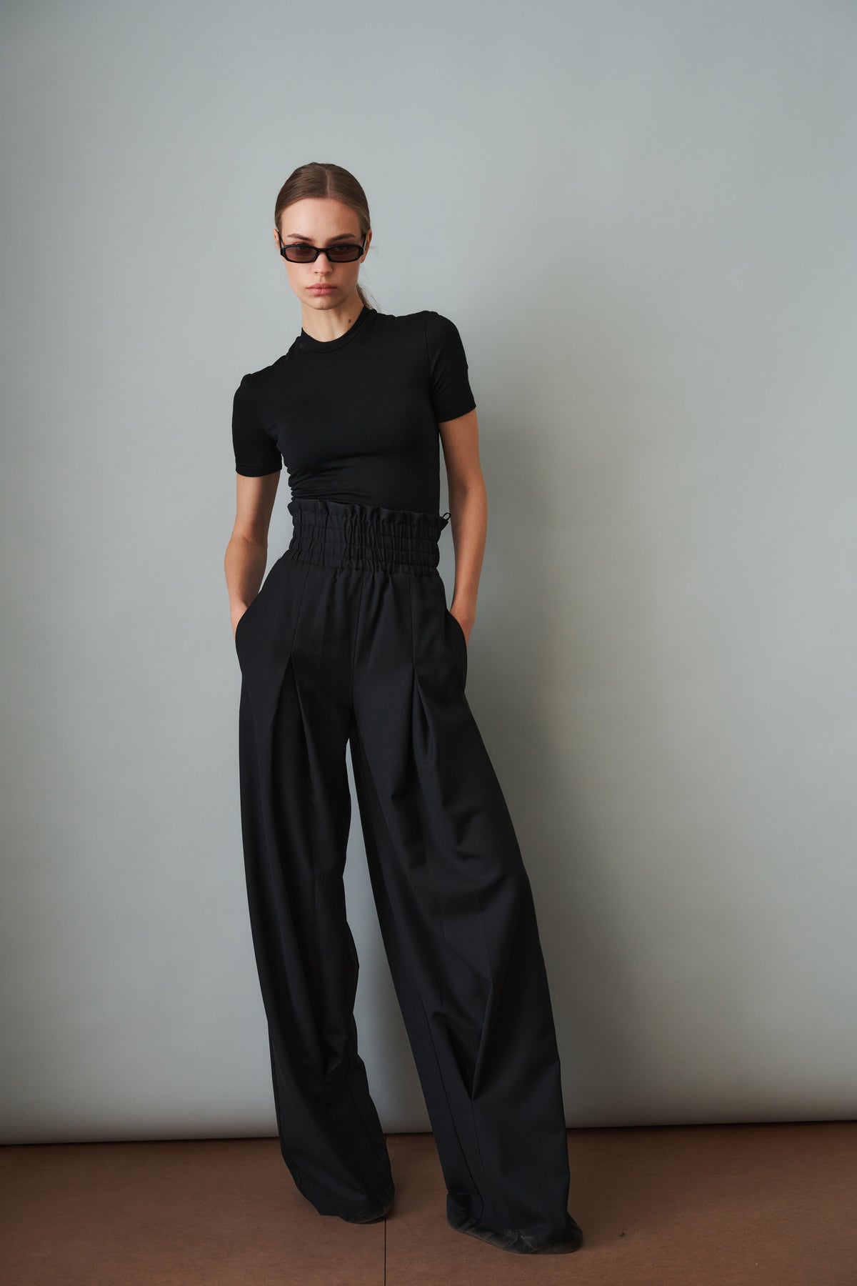Signature Pants Wool Black